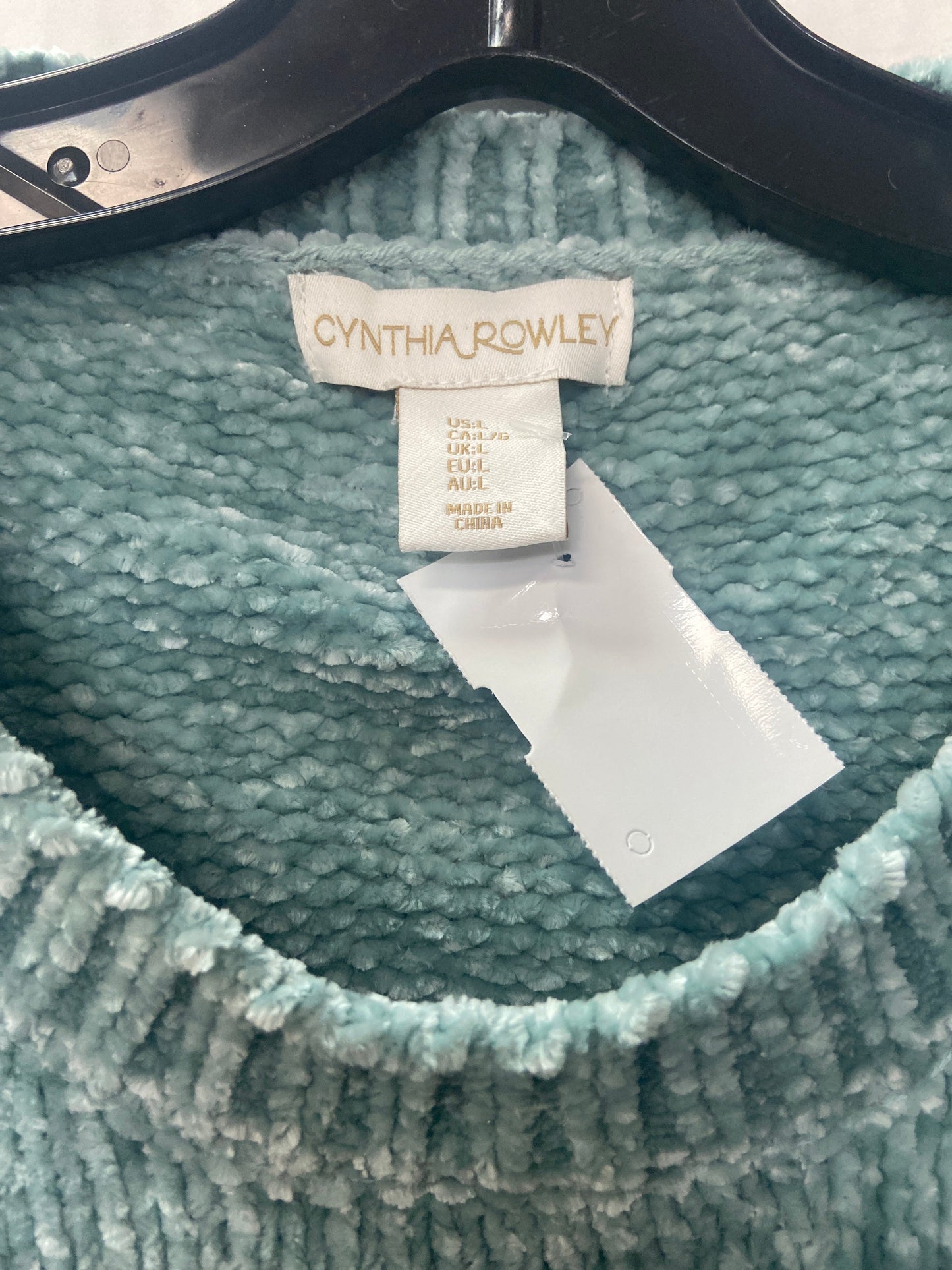 Sweater By Cynthia Rowley In Green, Size: L