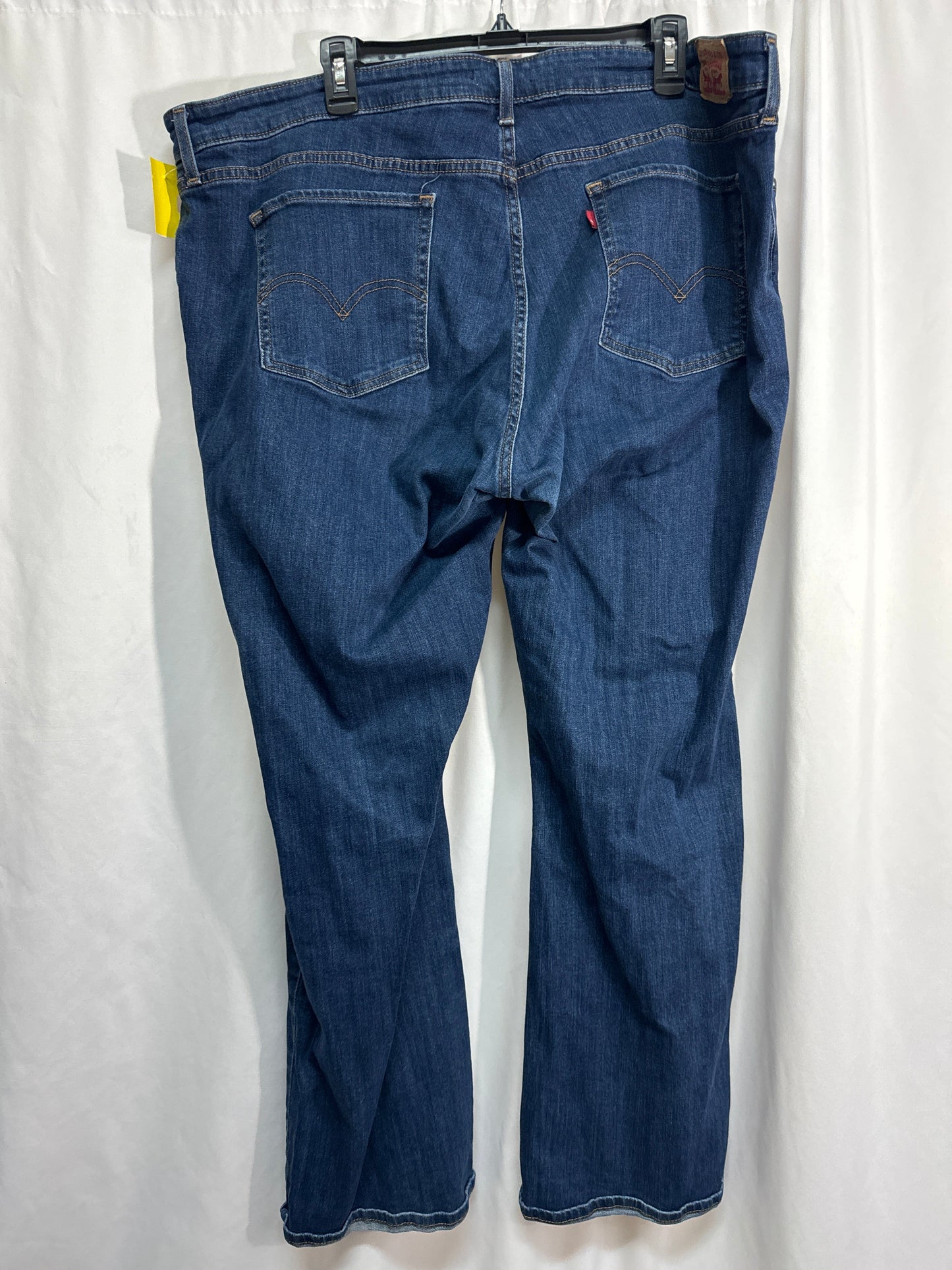 Jeans Boot Cut By Levis In Blue, Size: 24