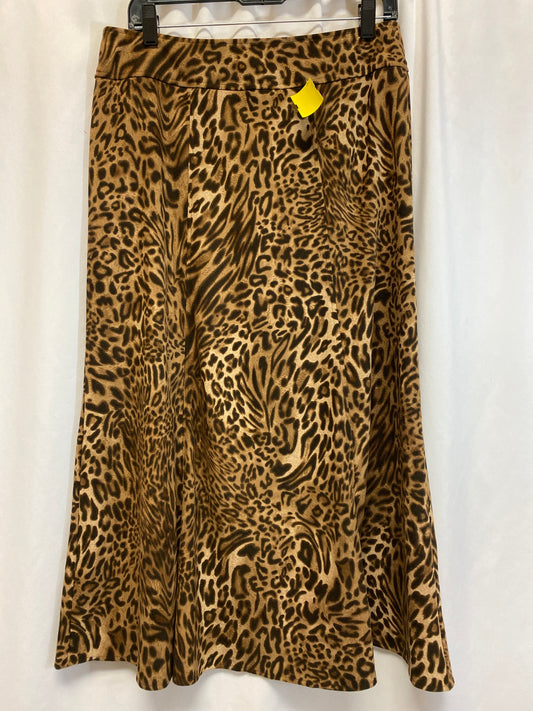 Skirt Maxi By Cato In Animal Print, Size: 8