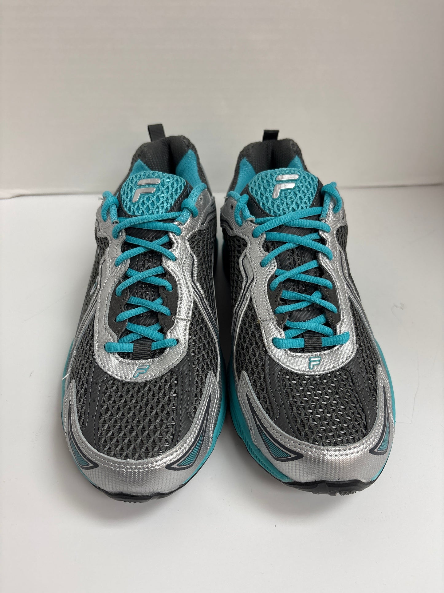 Shoes Athletic By Fila In Teal, Size: 9.5