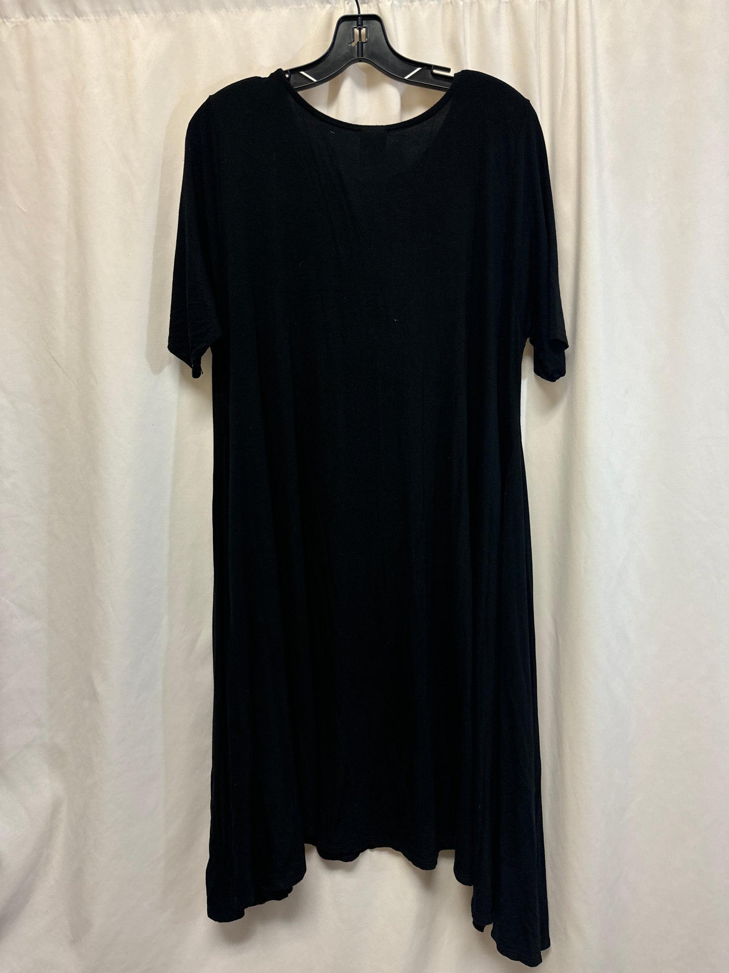 Dress Casual Maxi By Agnes & Dora In Black, Size: Xxl