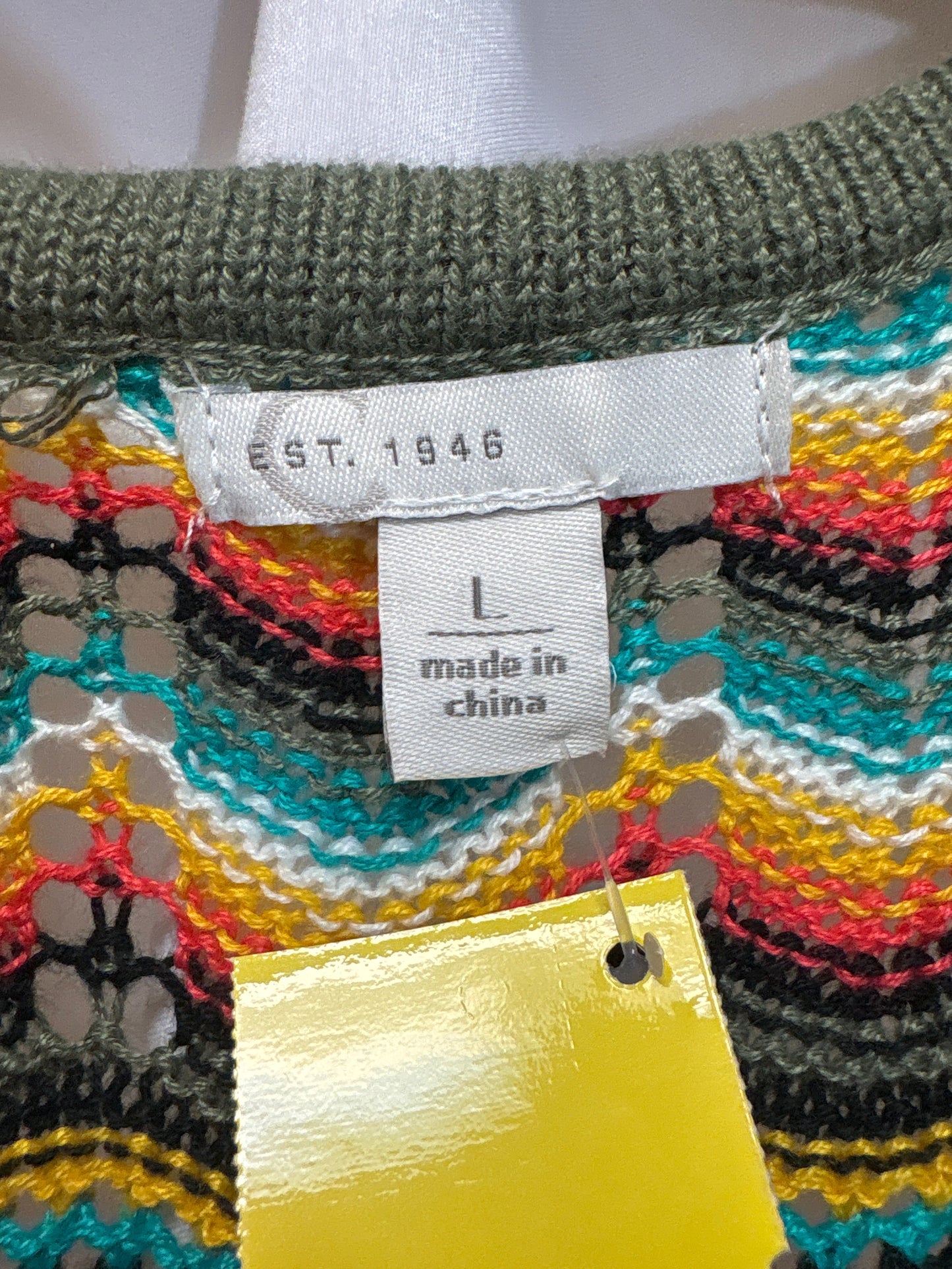 Cardigan By Cato In Multi-colored, Size: L