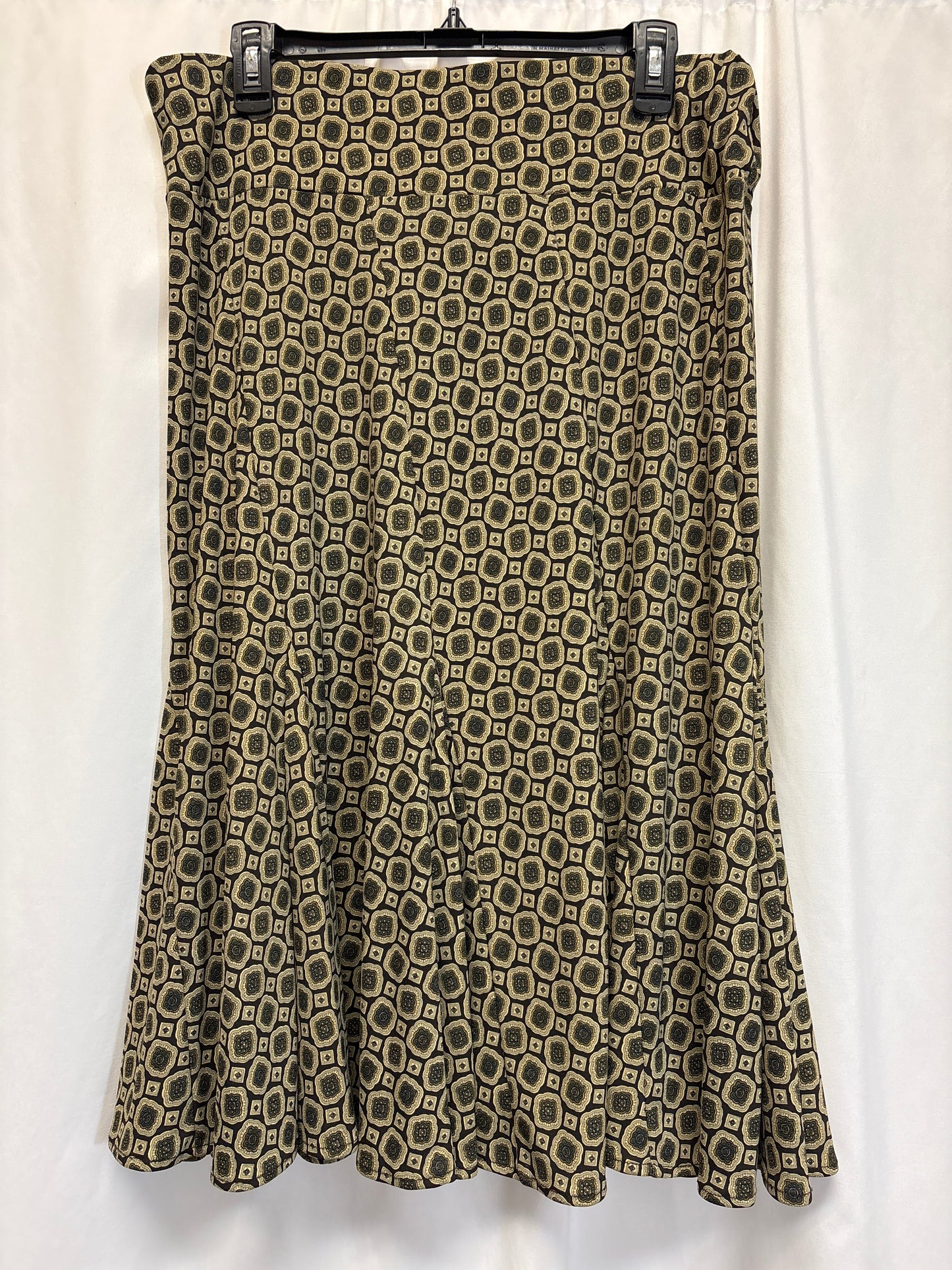 Skirt Midi By Michael Kors In Tan, Size: L