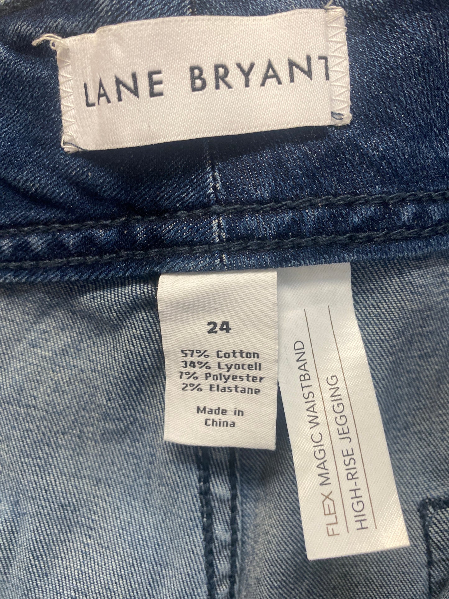 Jeans Straight By Lane Bryant In Blue, Size: 3x