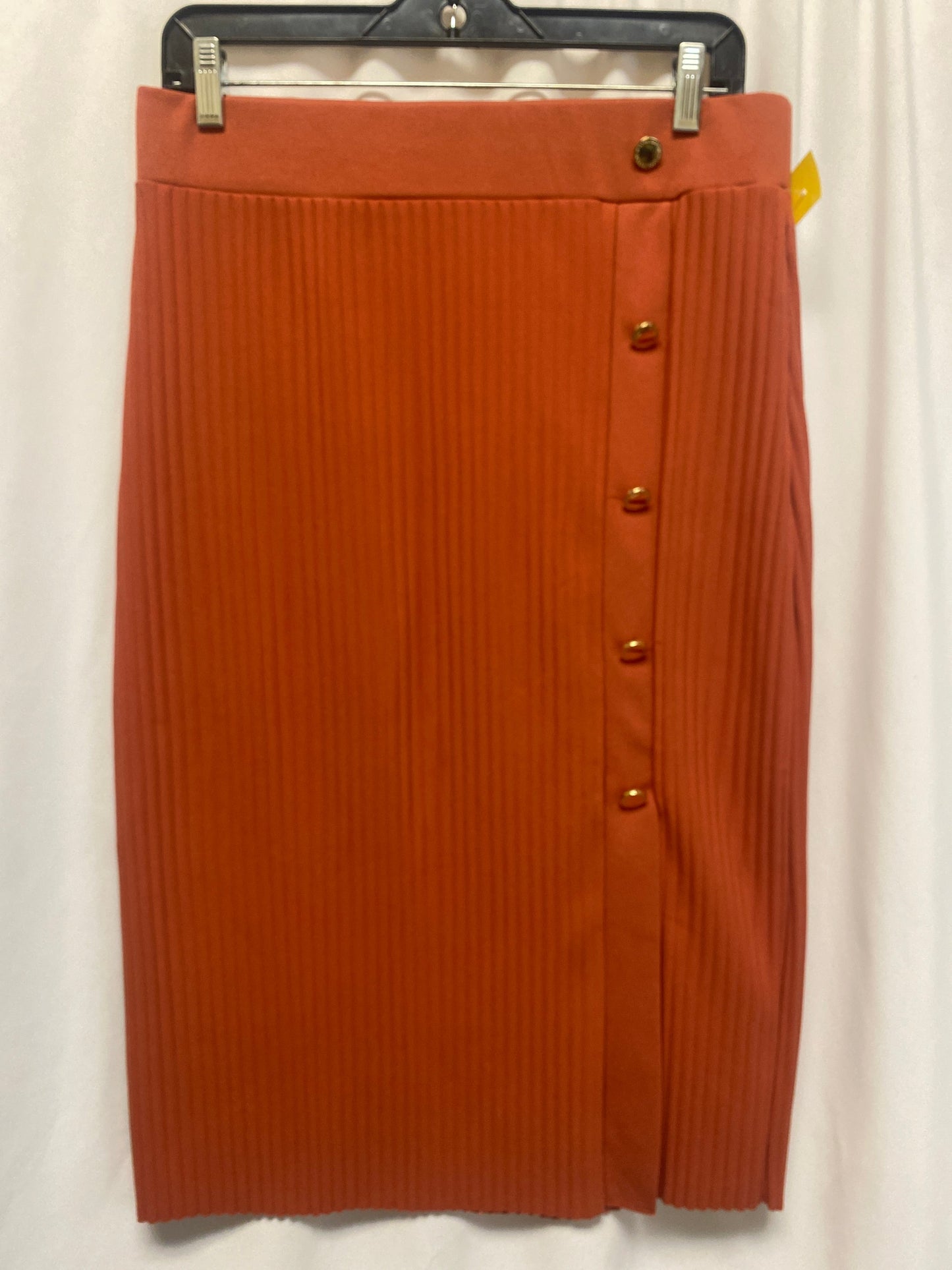 Skirt Midi By Andrew Marc In Coral, Size: 10