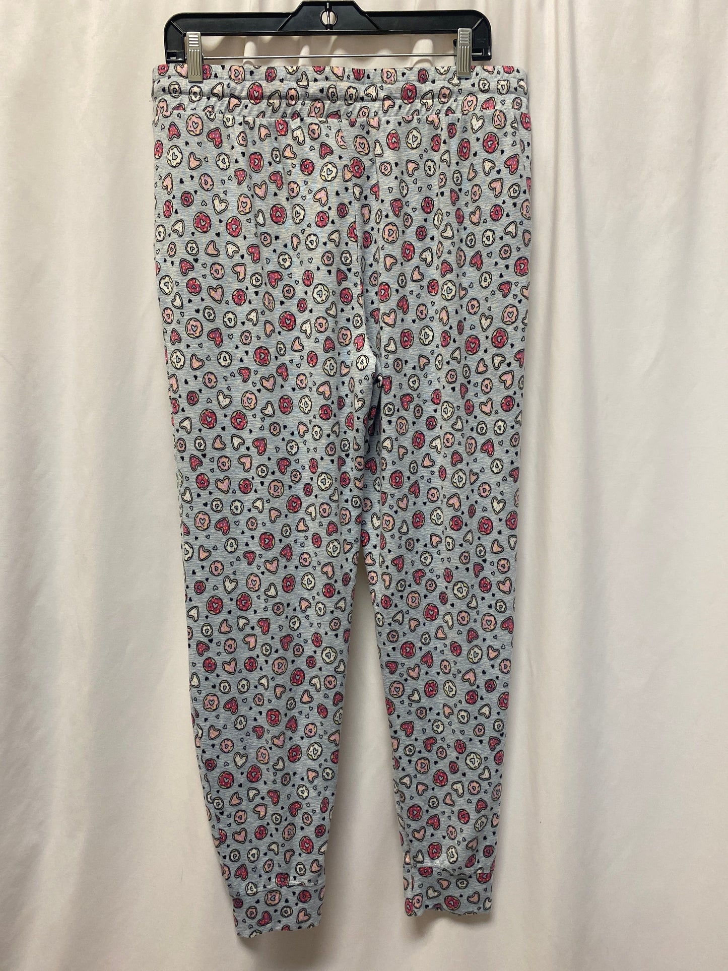 Pajama Pants By Jaclyn Smith In Grey, Size: L