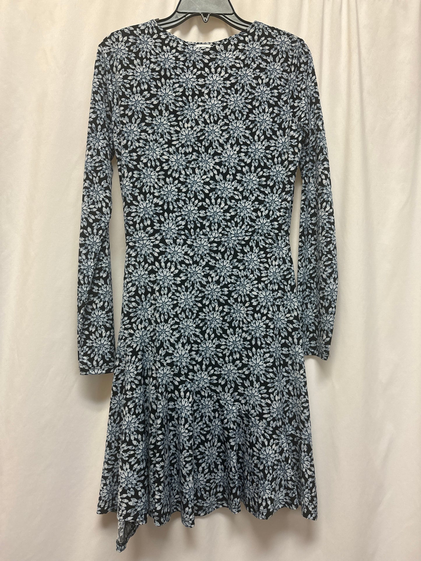 Dress Casual Midi By Michael Kors In Blue, Size: M