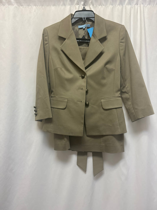 Skirt Suit 2pc By Antonio Melani In Green, Size: S