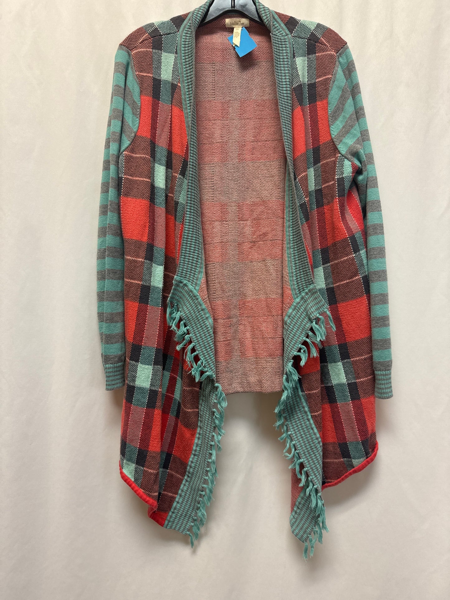 Cardigan By Matilda Jane In Teal, Size: Xl