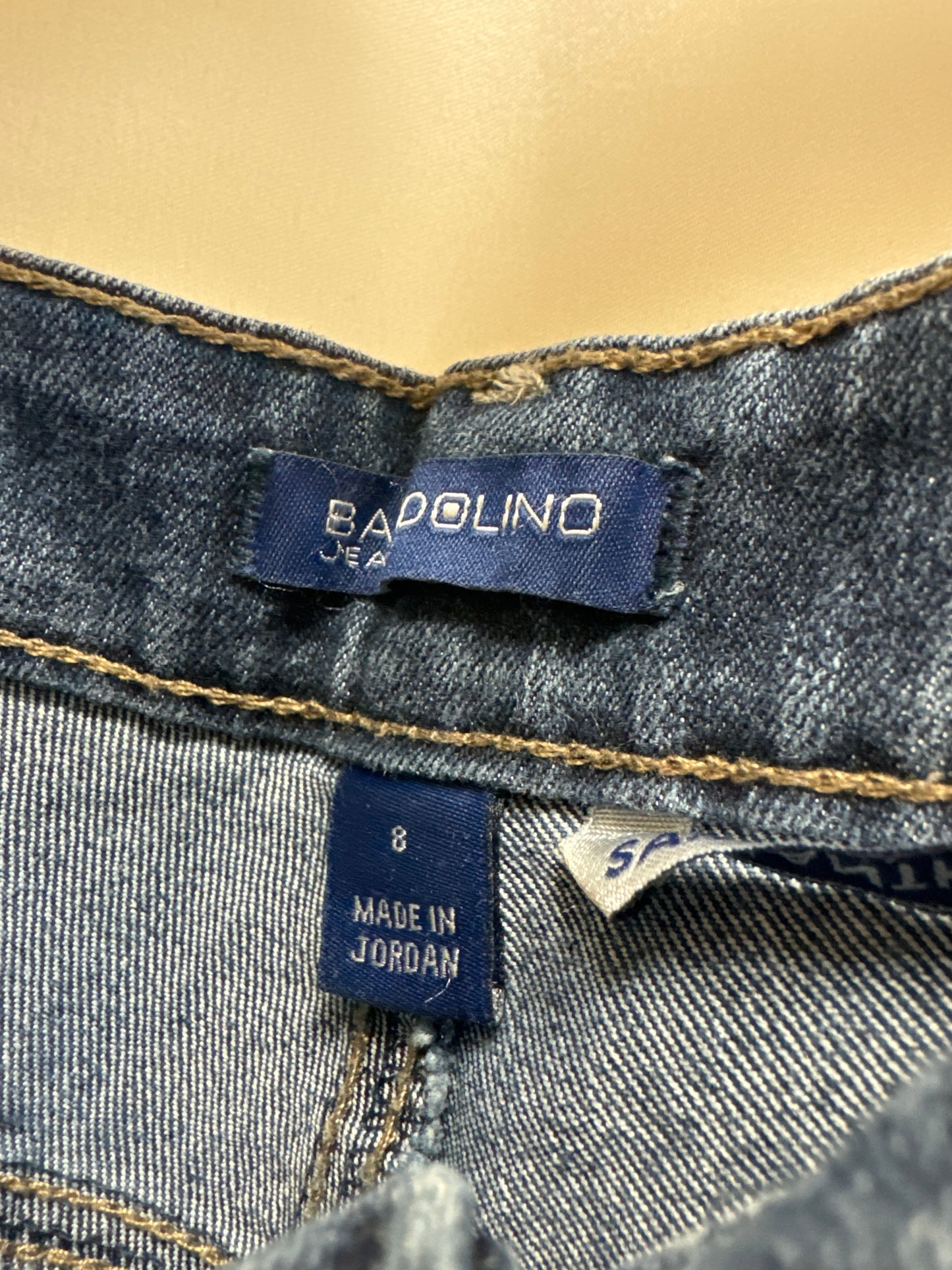 Jeans Straight By Bandolino In Blue, Size: 8