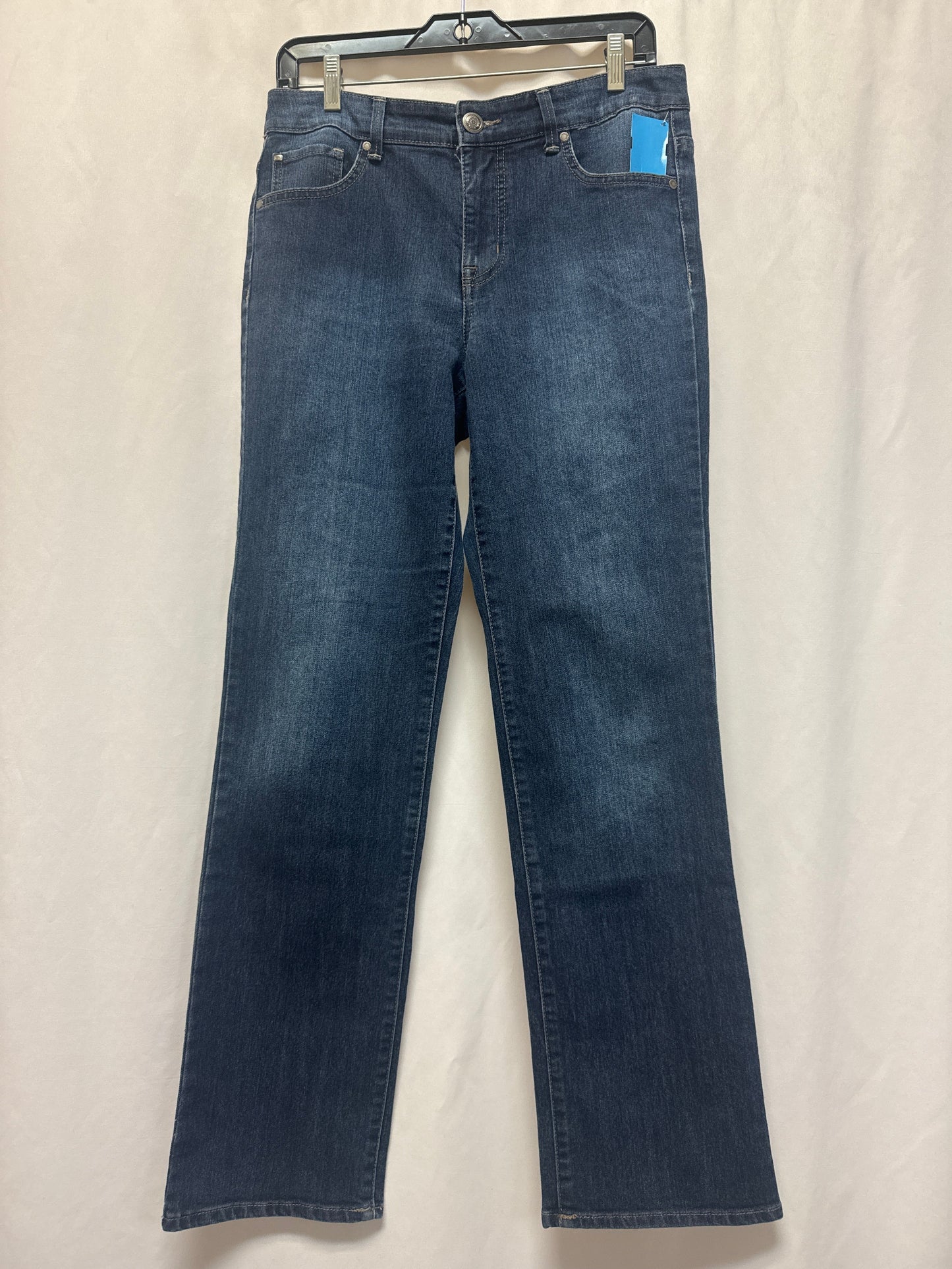 Jeans Straight By Bandolino In Blue, Size: 8