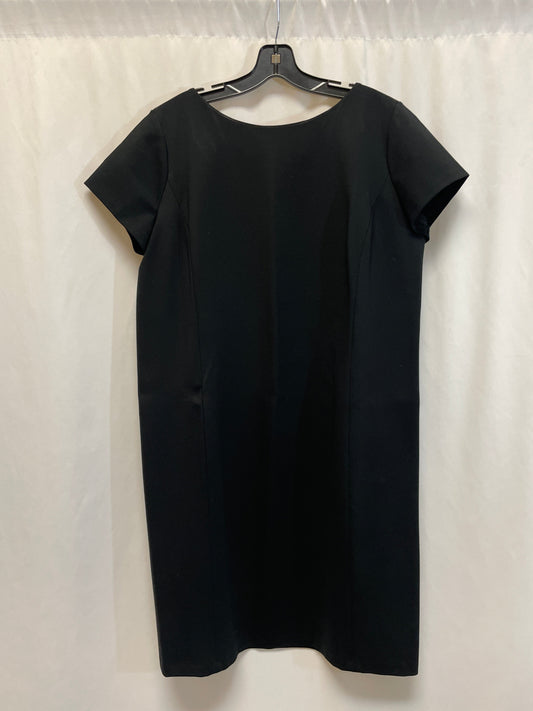 Dress Casual Midi By Ralph Lauren In Black, Size: Xl