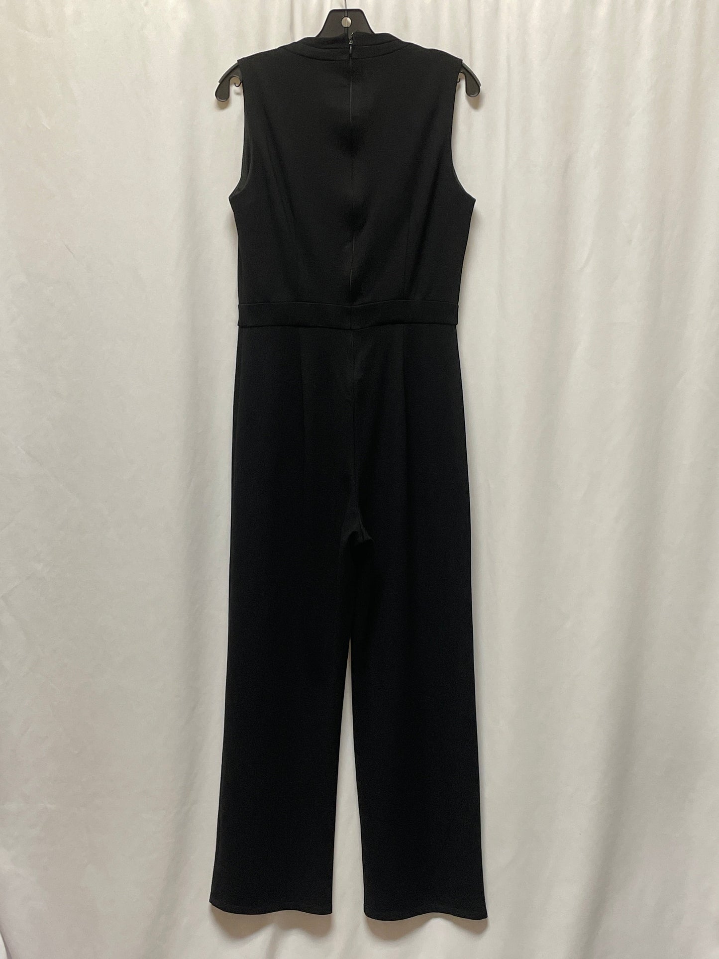 Jumpsuit By Tahari By Arthur Levine In Black, Size: M