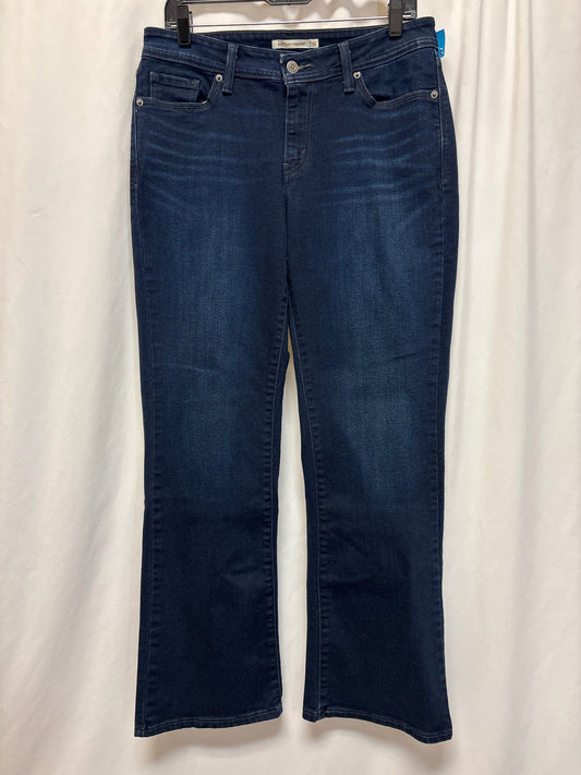 Jeans Boot Cut By Levis In Blue, Size: 12