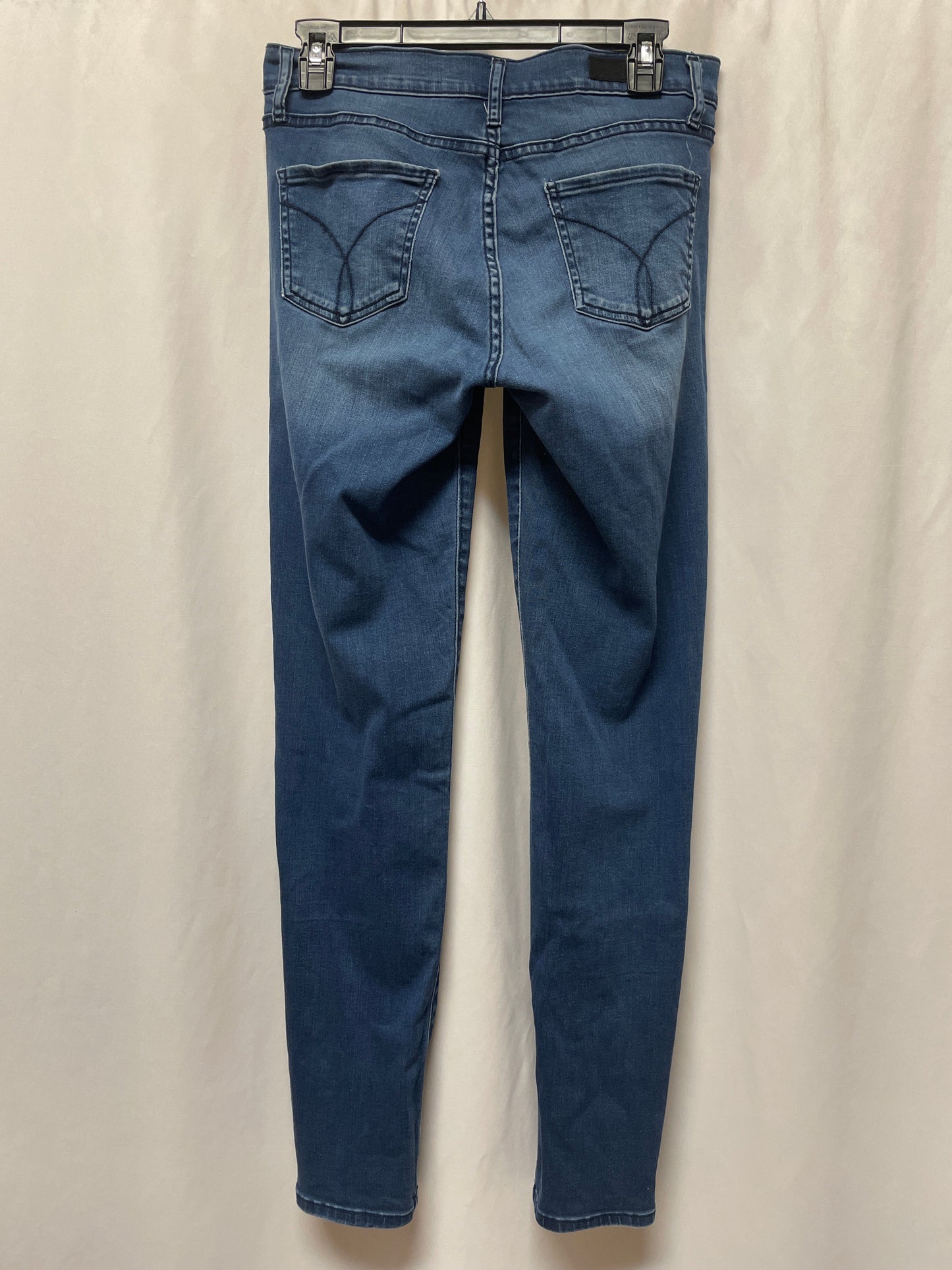 Jeans Skinny By Calvin Klein In Blue, Size: 6