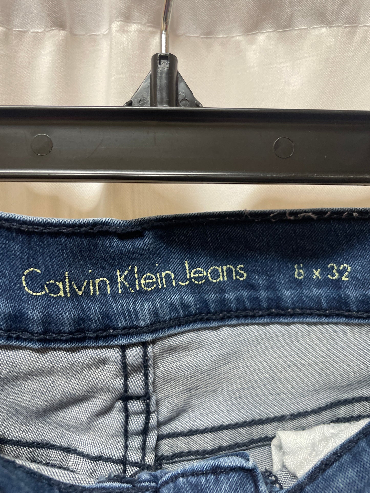 Jeans Skinny By Calvin Klein In Blue, Size: 6