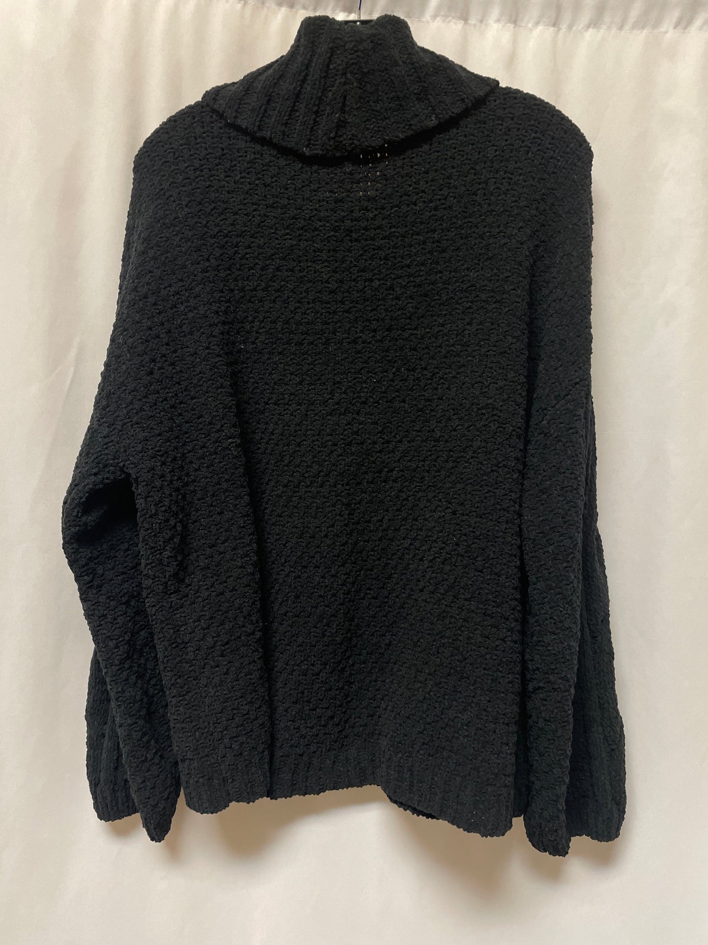 Sweater By Seven 7 In Black, Size: L