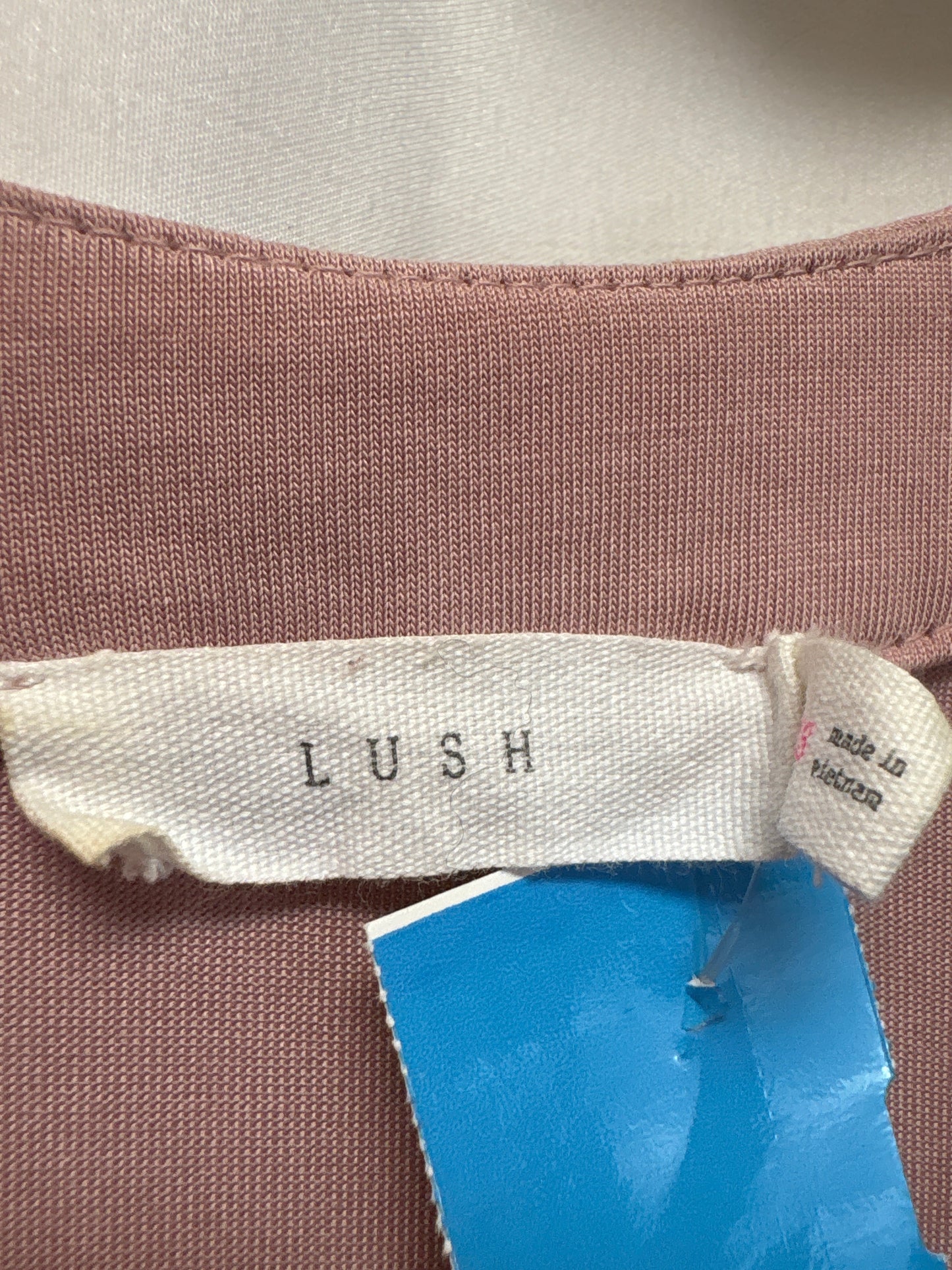 Top Long Sleeve By Lush In Pink, Size: Xs