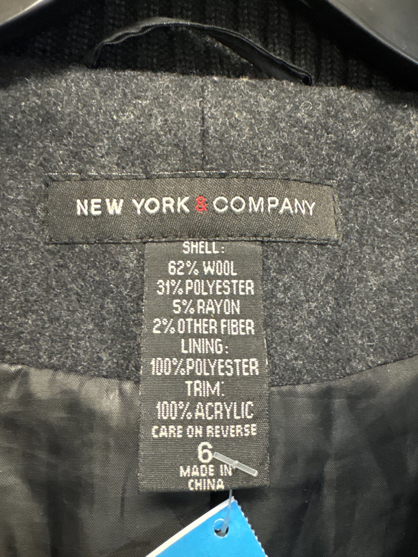 Coat Other By New York And Co In Grey, Size: S