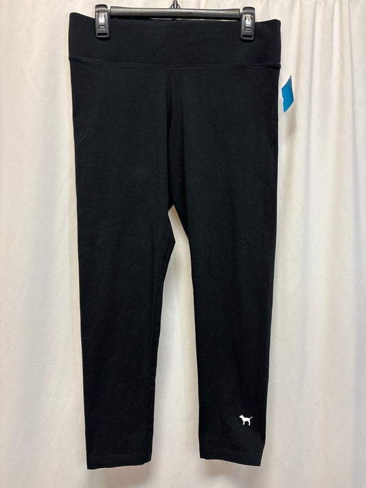 Athletic Leggings By Pink In Black, Size: L