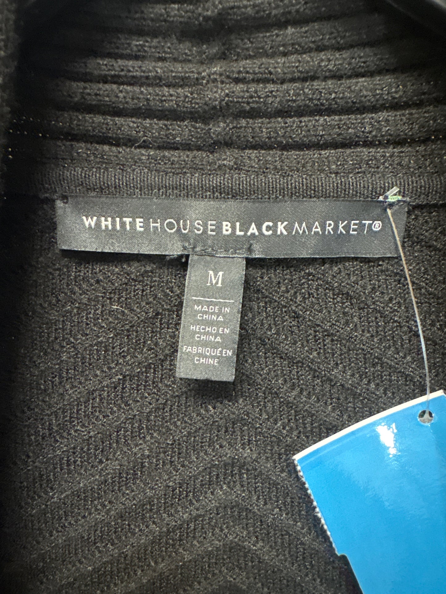 Sweater Cardigan By White House Black Market In Black, Size: M