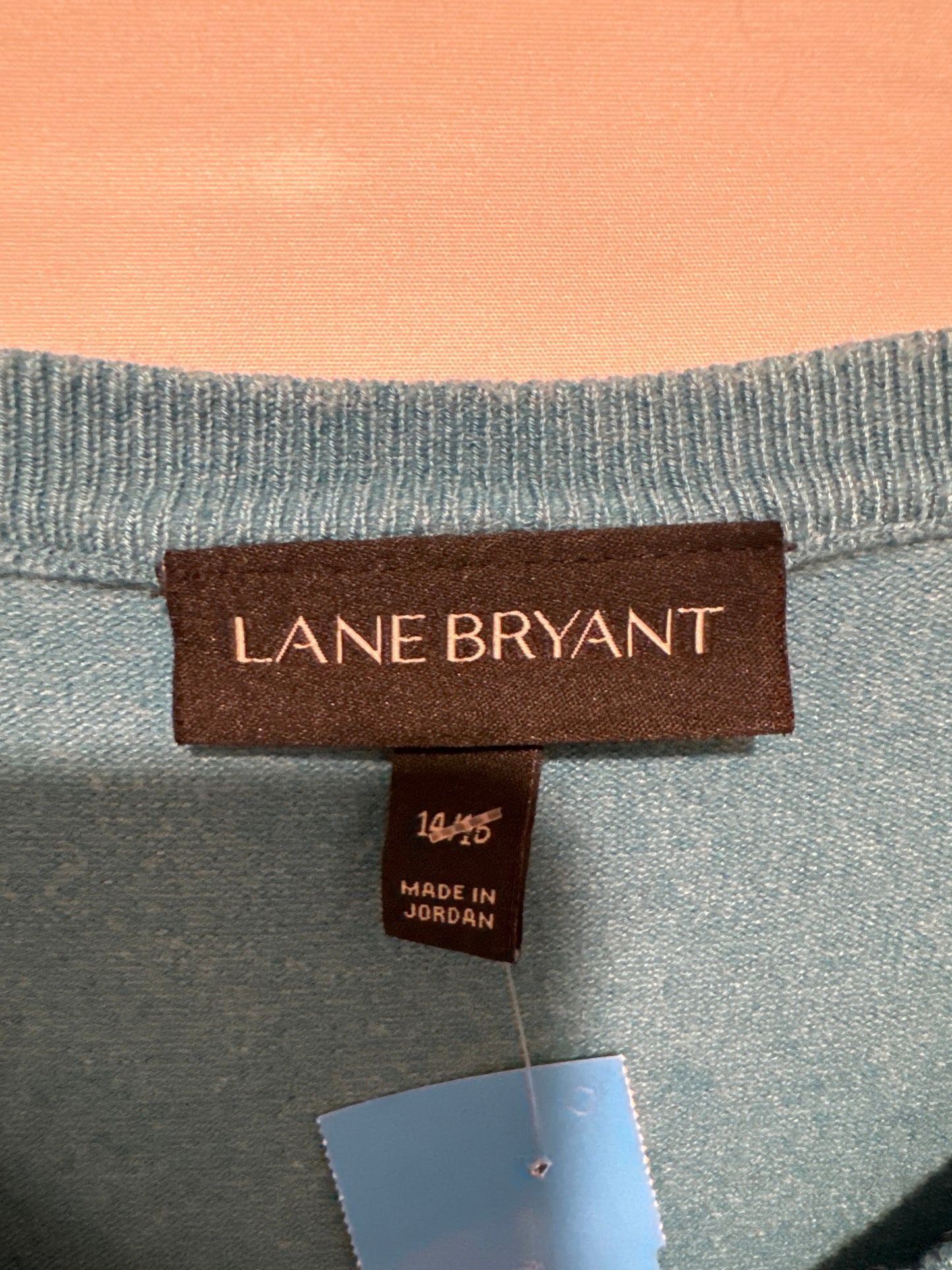 Cardigan By Lane Bryant In Blue, Size: Xl