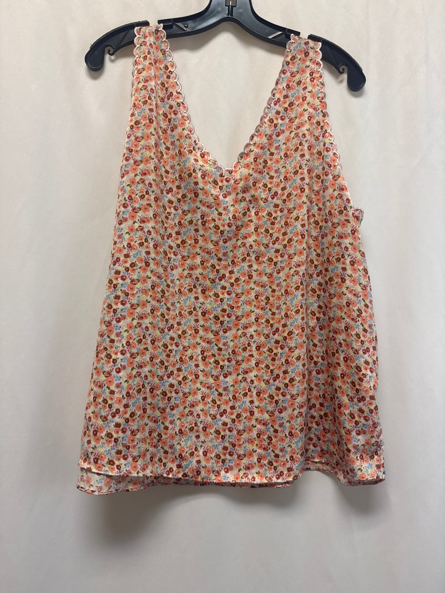 Top Sleeveless By Lc Lauren Conrad In Pink, Size: Xl