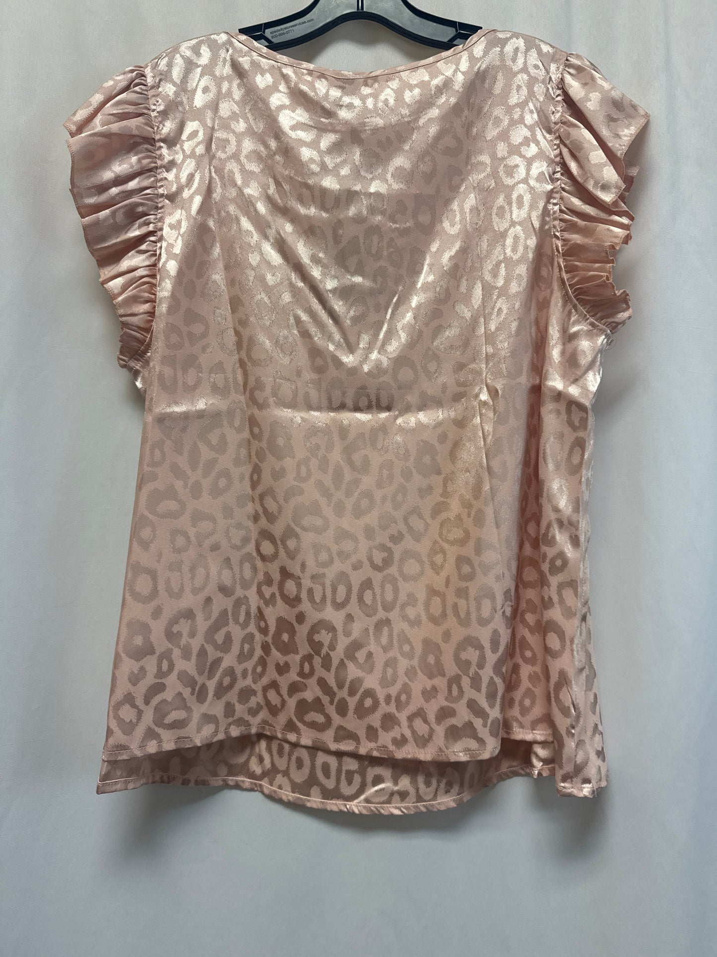 Top Sleeveless By Clothes Mentor In Pink, Size: 2x