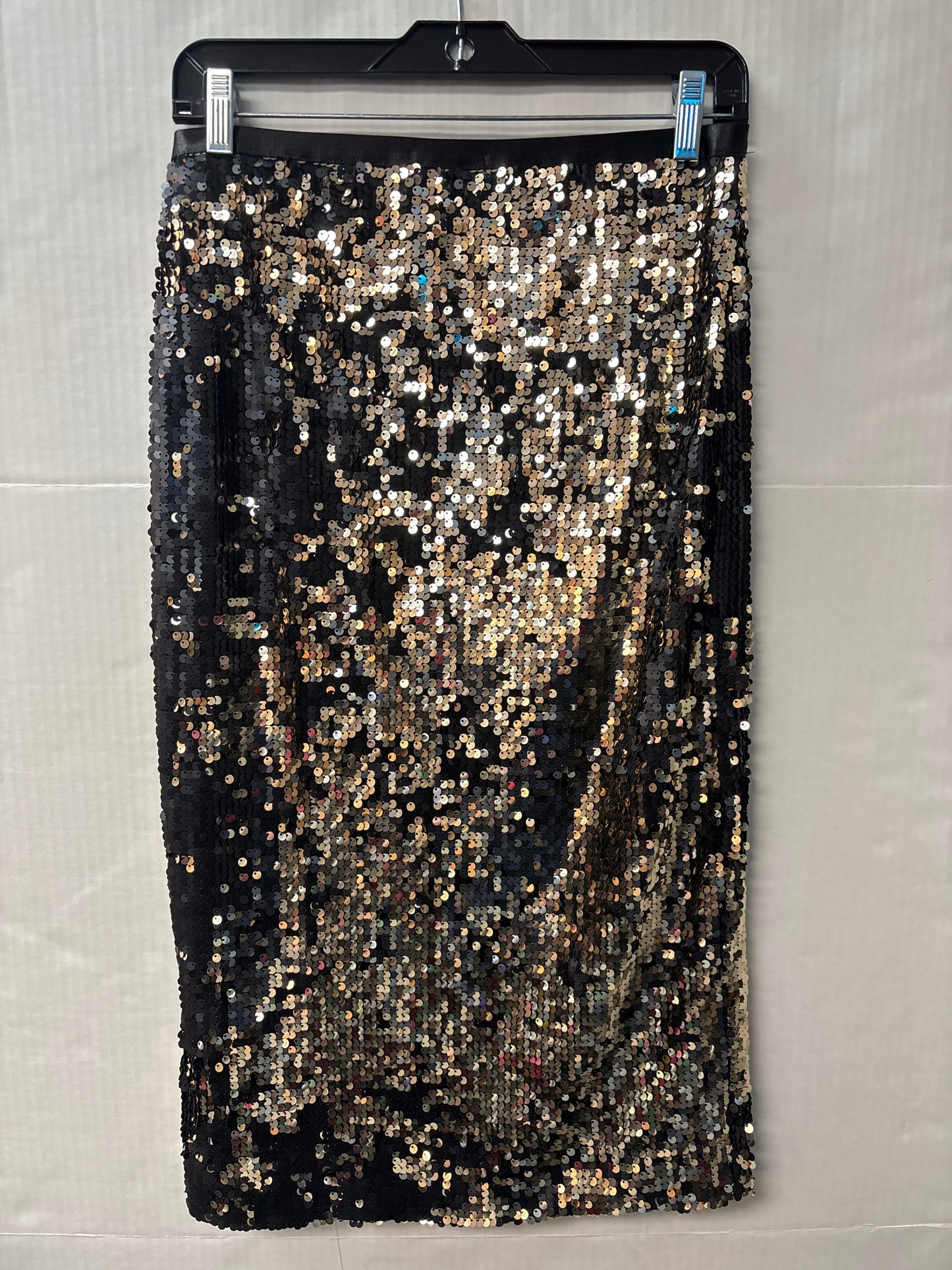 Skirt Midi By Nine West In Gold, Size: S