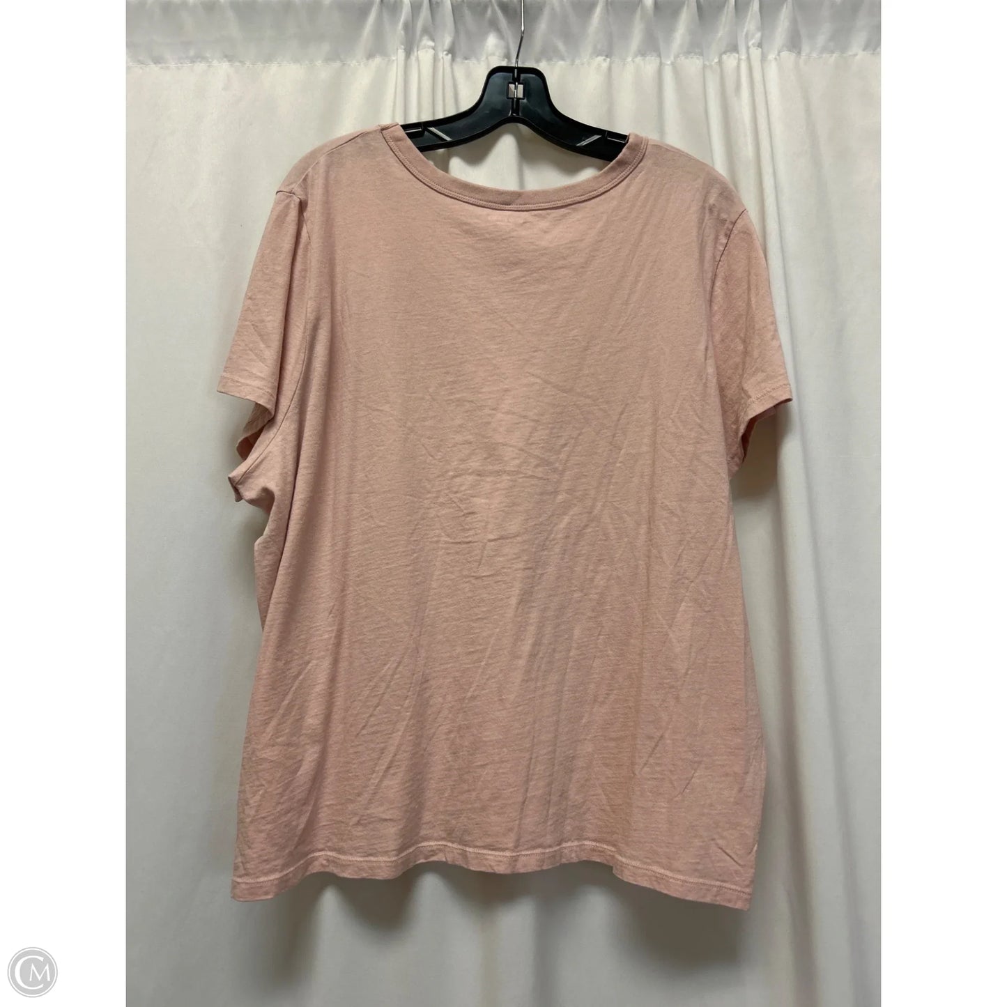 Top Short Sleeve By Old Navy In Pink, Size: Xxl