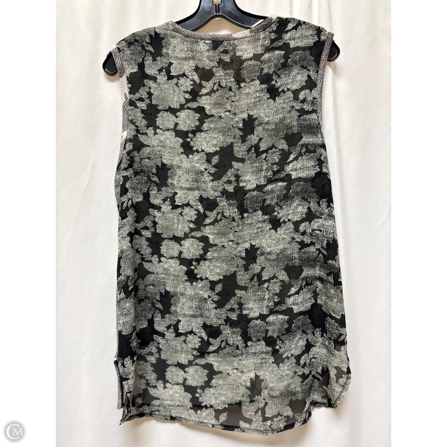 Top Sleeveless By Cabi In Black, Size: S