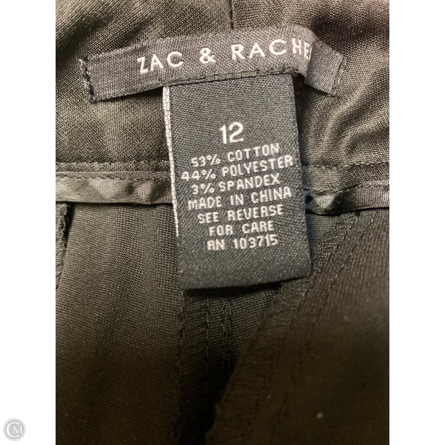 Pants Other By Zac And Rachel In Black, Size: 12