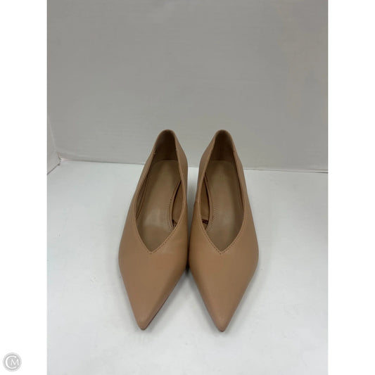 Shoes Heels Kitten By H&m In Tan, Size: 6