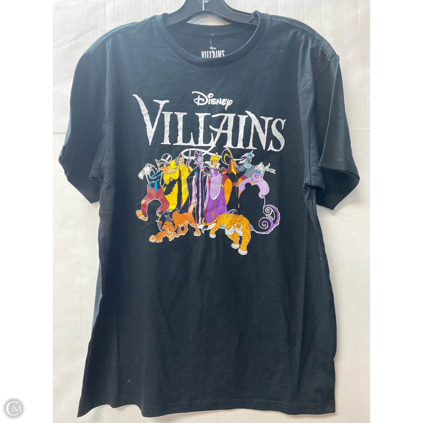 Top Short Sleeve By Disney Store In Black, Size: Xl
