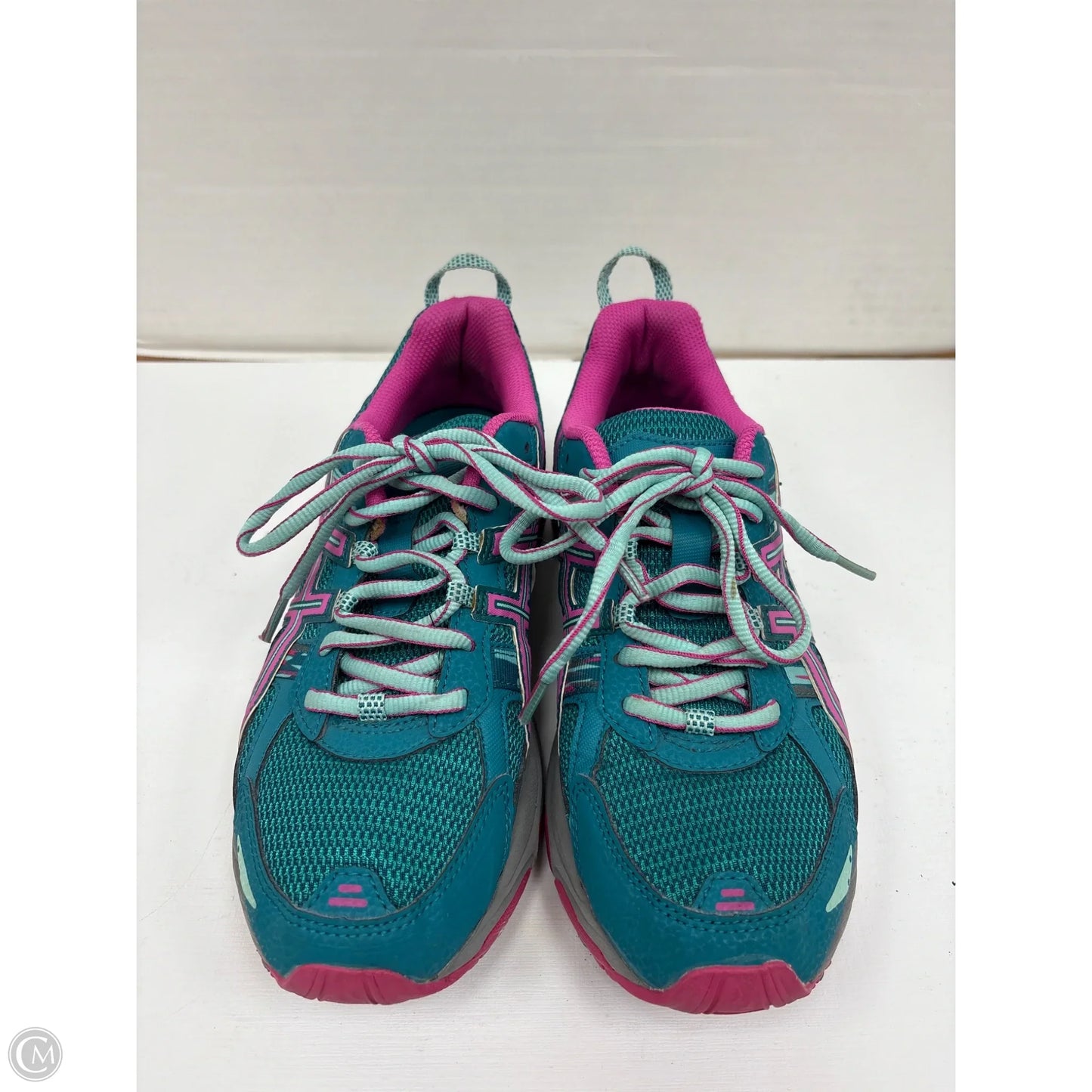 Shoes Athletic By Asics In Teal, Size: 8.5