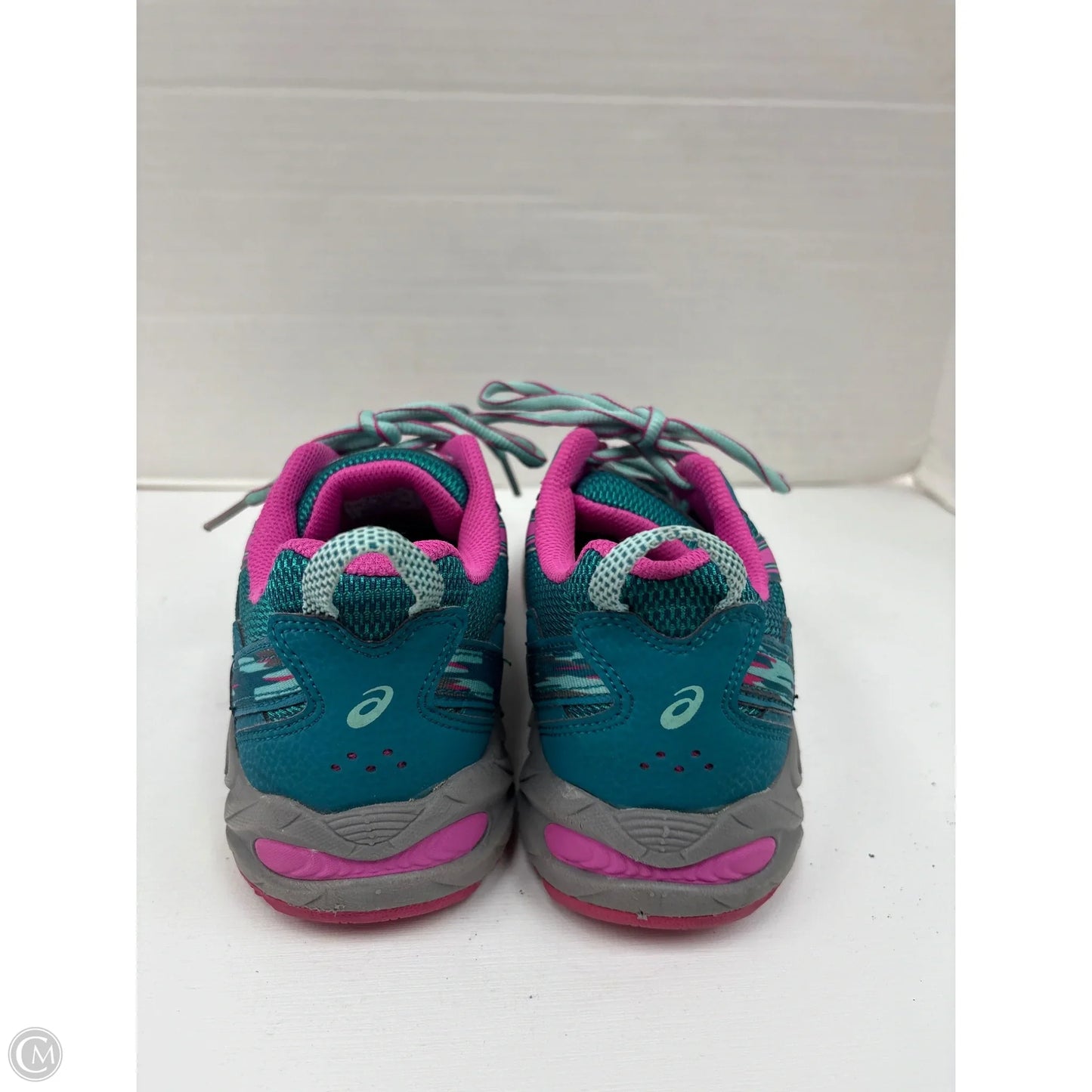 Shoes Athletic By Asics In Teal, Size: 8.5