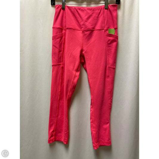 Athletic Leggings By Rbx In Pink, Size: M