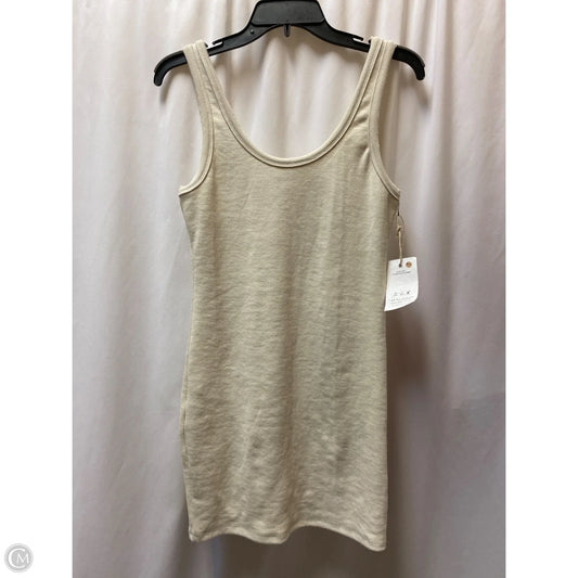 Dress Casual Short By Clothes Mentor In Cream, Size: L
