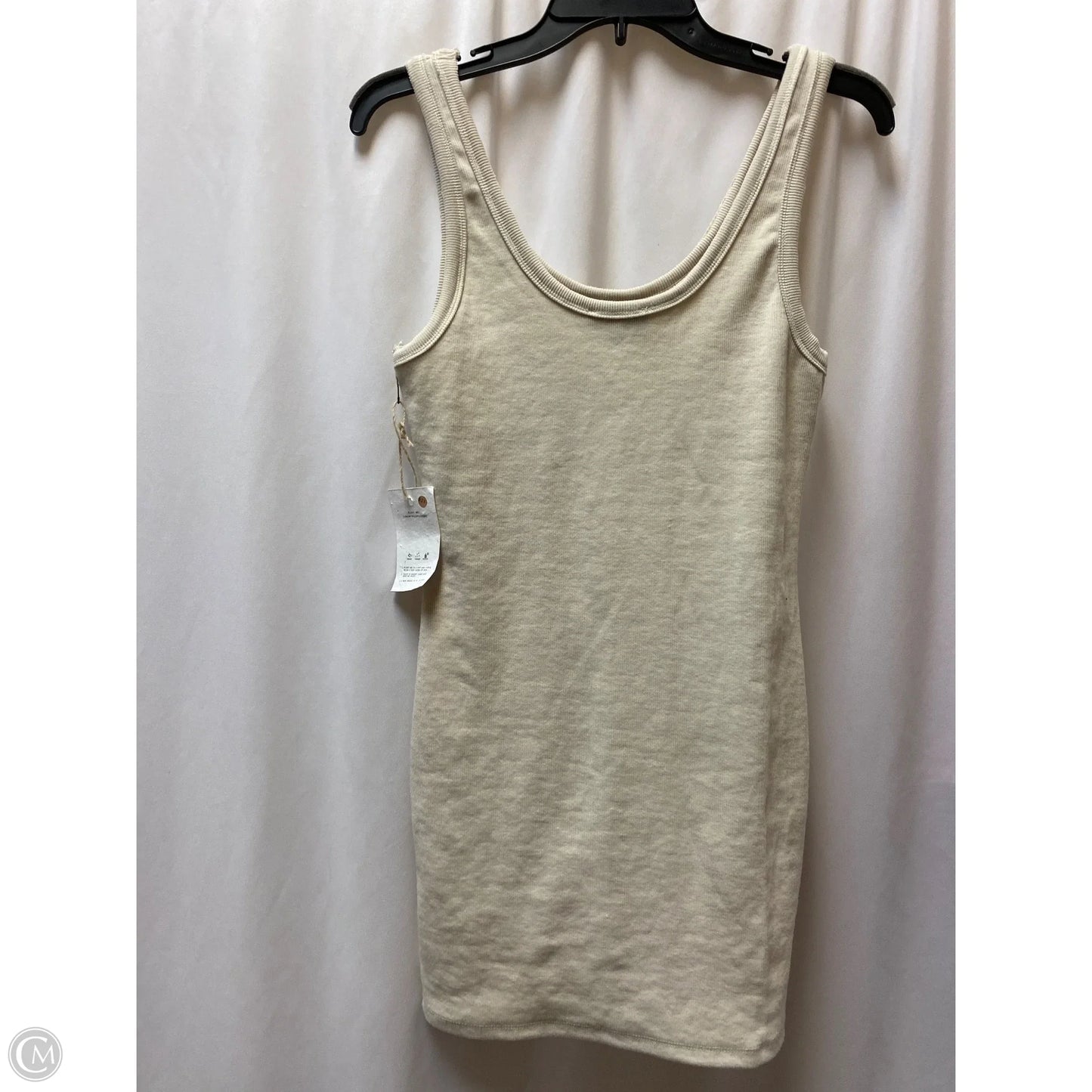 Dress Casual Short By Clothes Mentor In Cream, Size: L