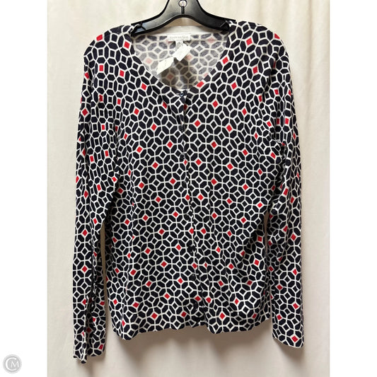 Cardigan By Charter Club In Navy, Size: Xl