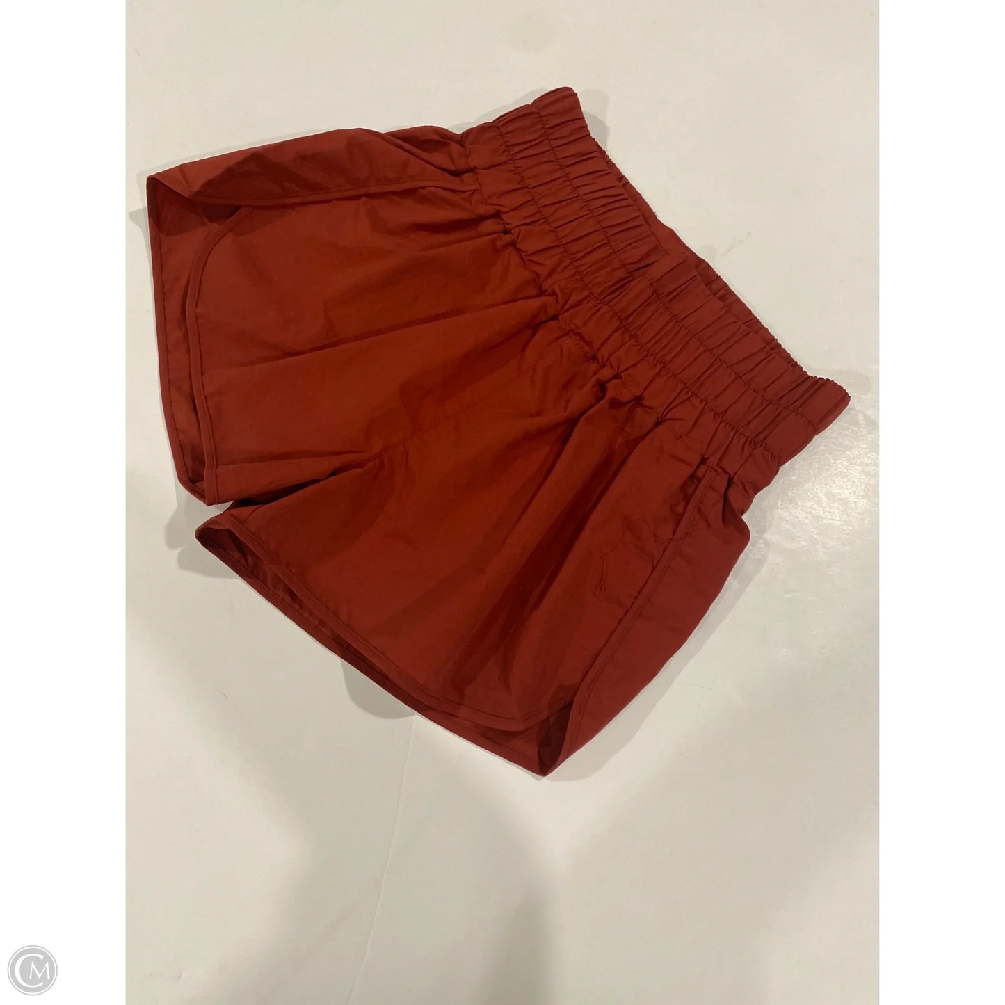 Athletic Shorts By Zenana Outfitters In Brown, Size: L