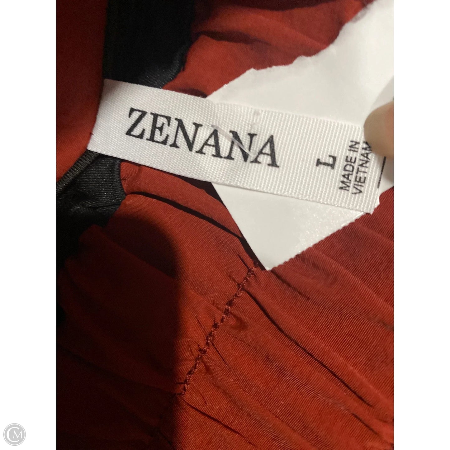 Athletic Shorts By Zenana Outfitters In Brown, Size: L