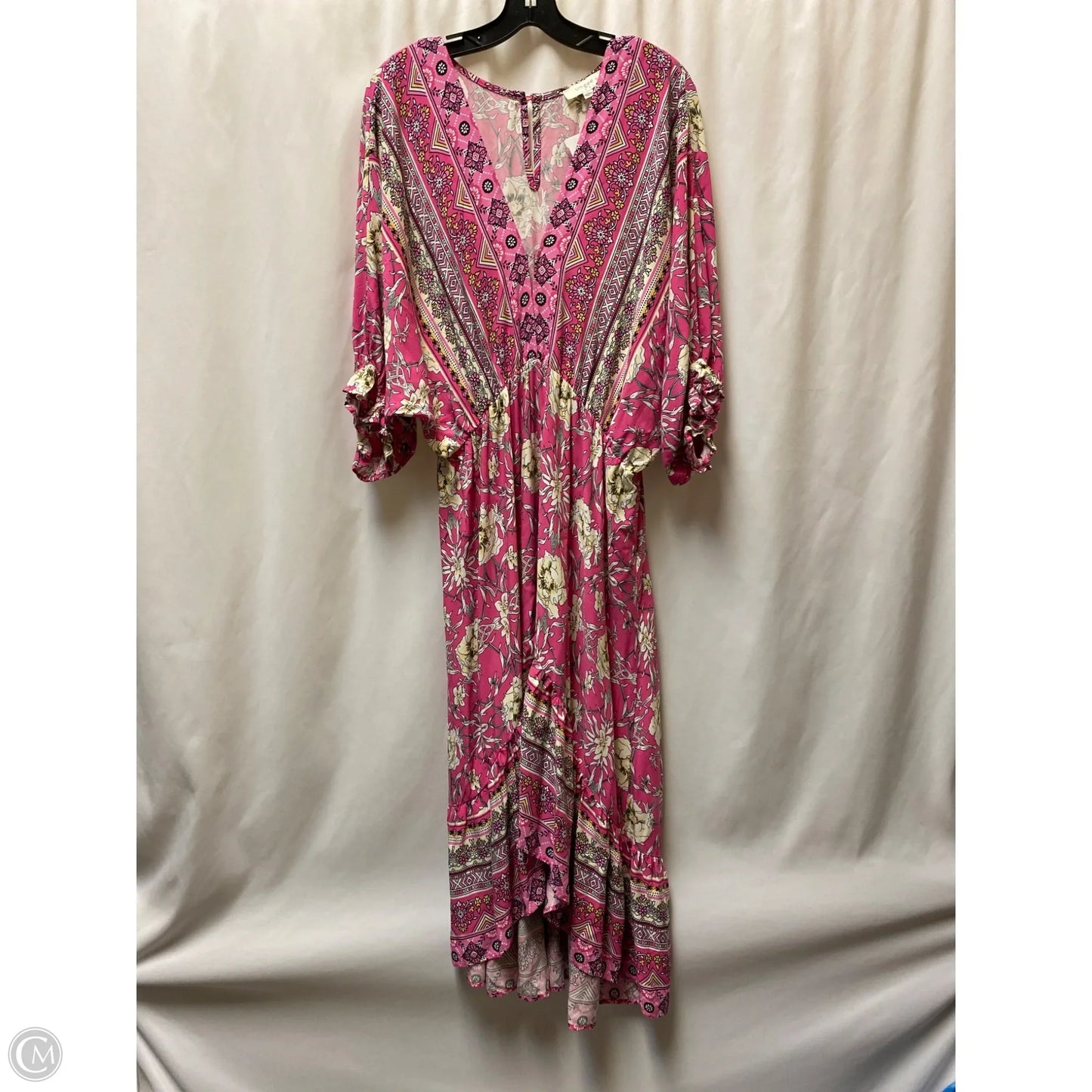 Dress Casual Maxi By Umgee In Pink, Size: 1x