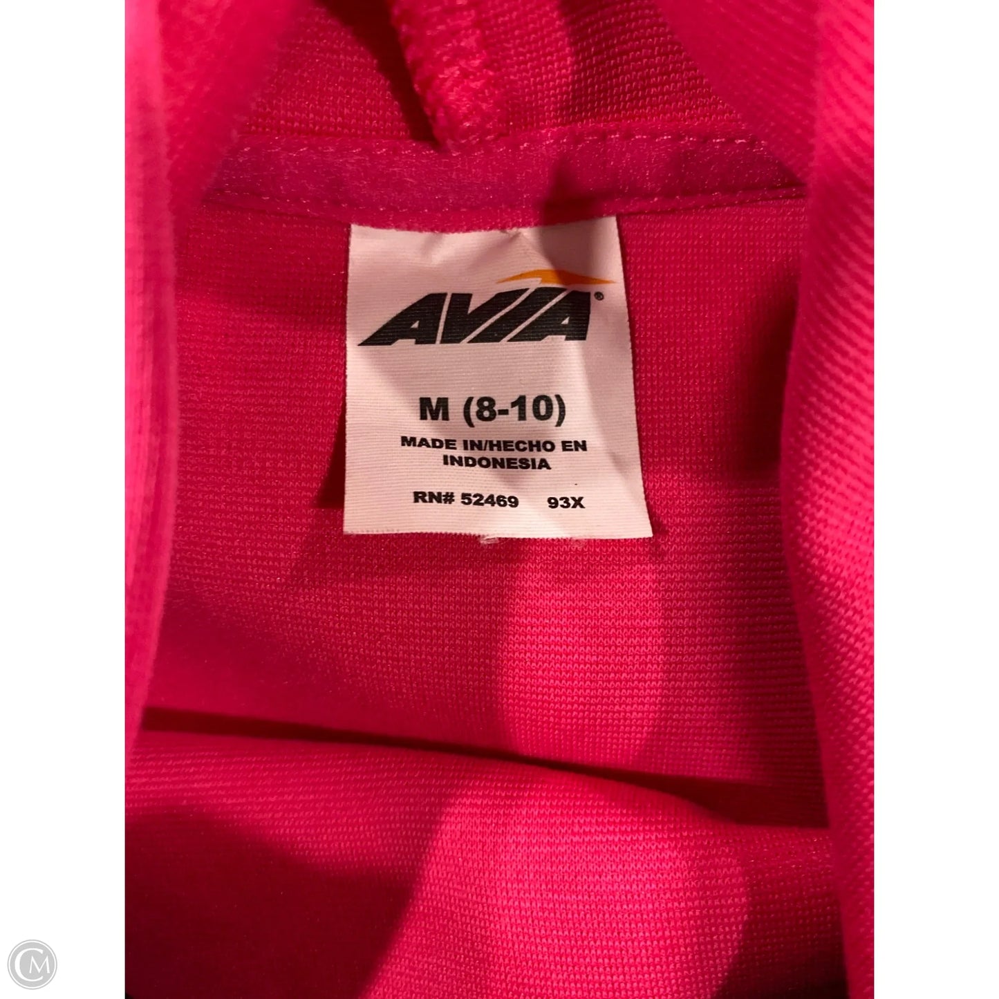 Athletic Top Short Sleeve By Avia In Pink, Size: M