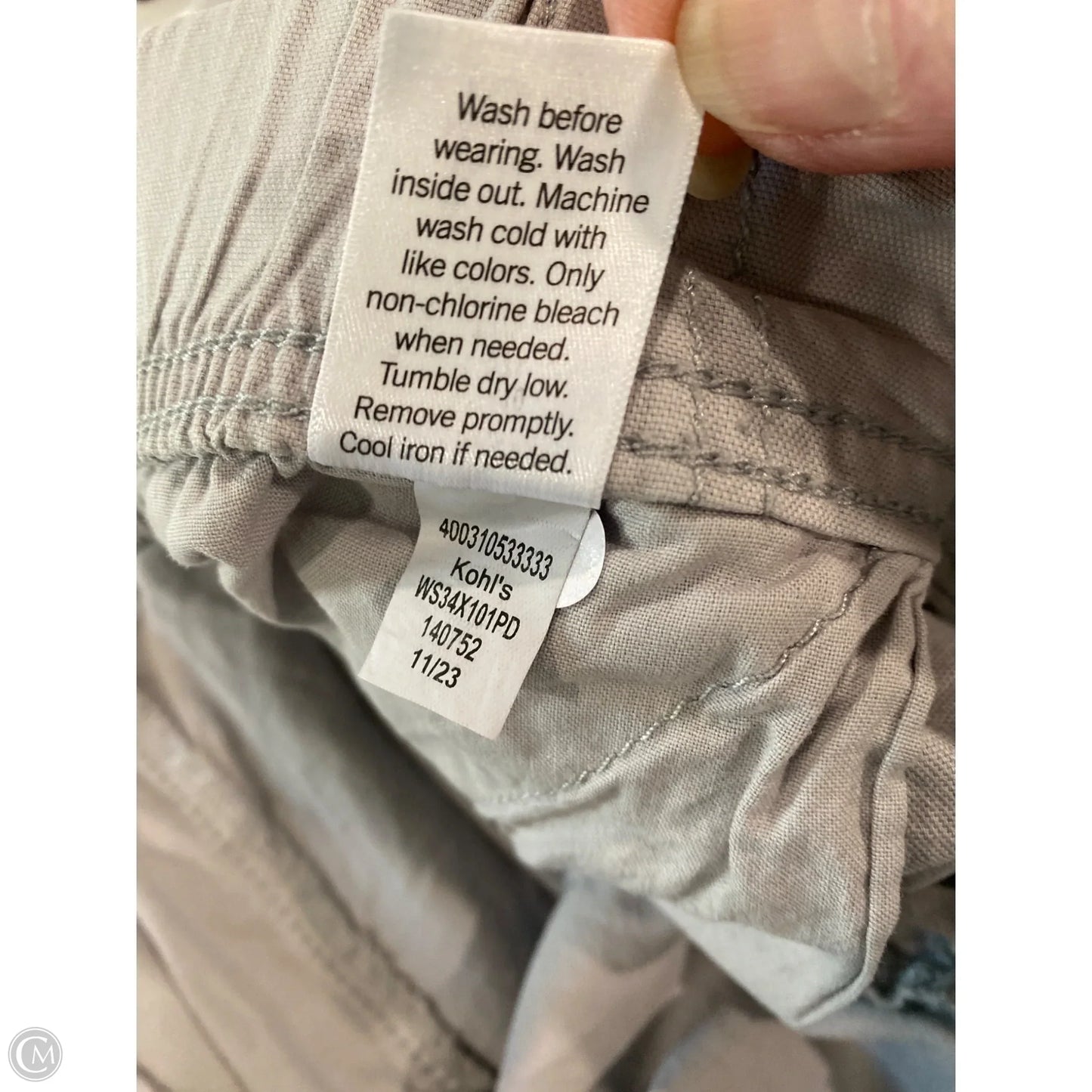 Shorts By Sonoma In Grey, Size: 2x