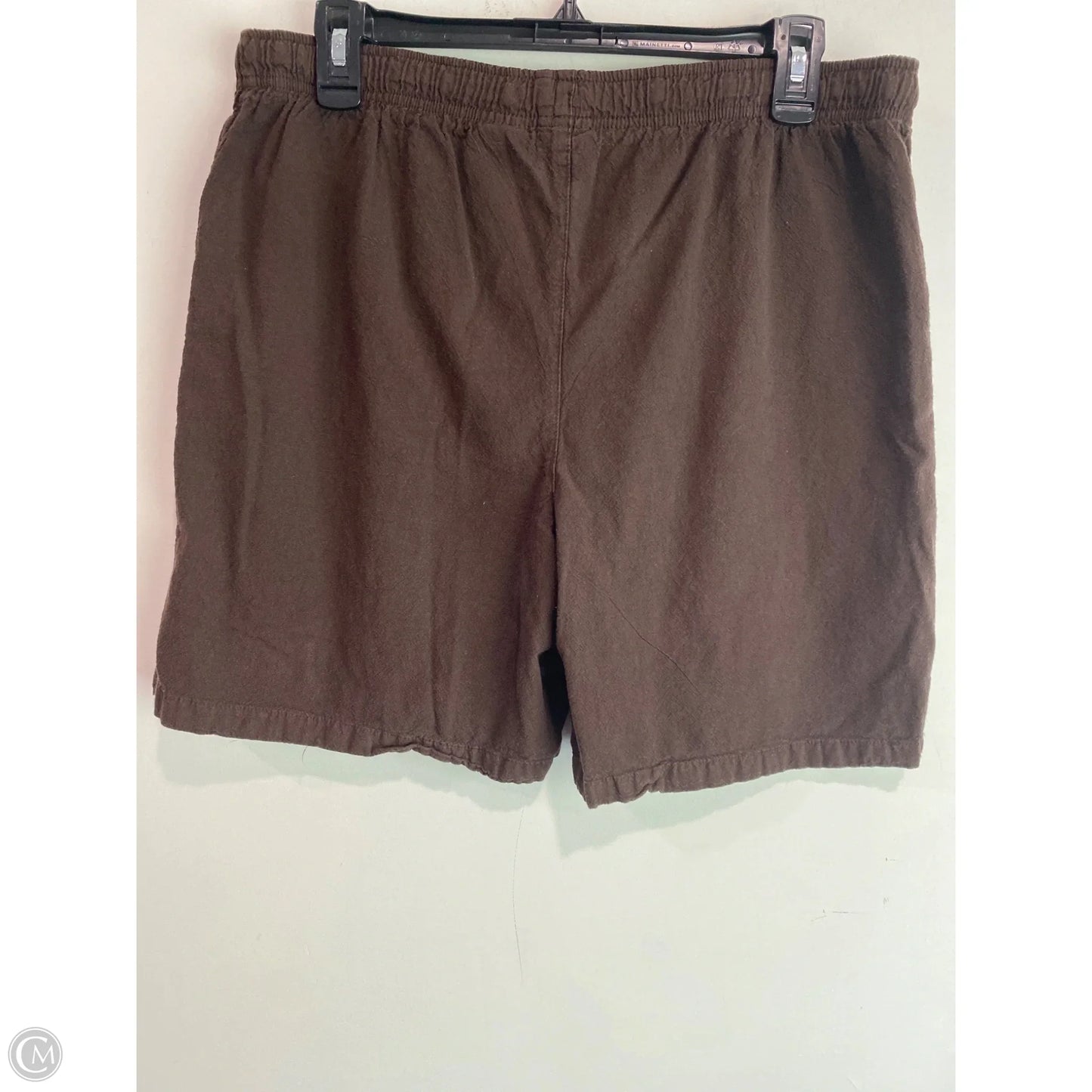Shorts By Basic Editions In Brown, Size: M