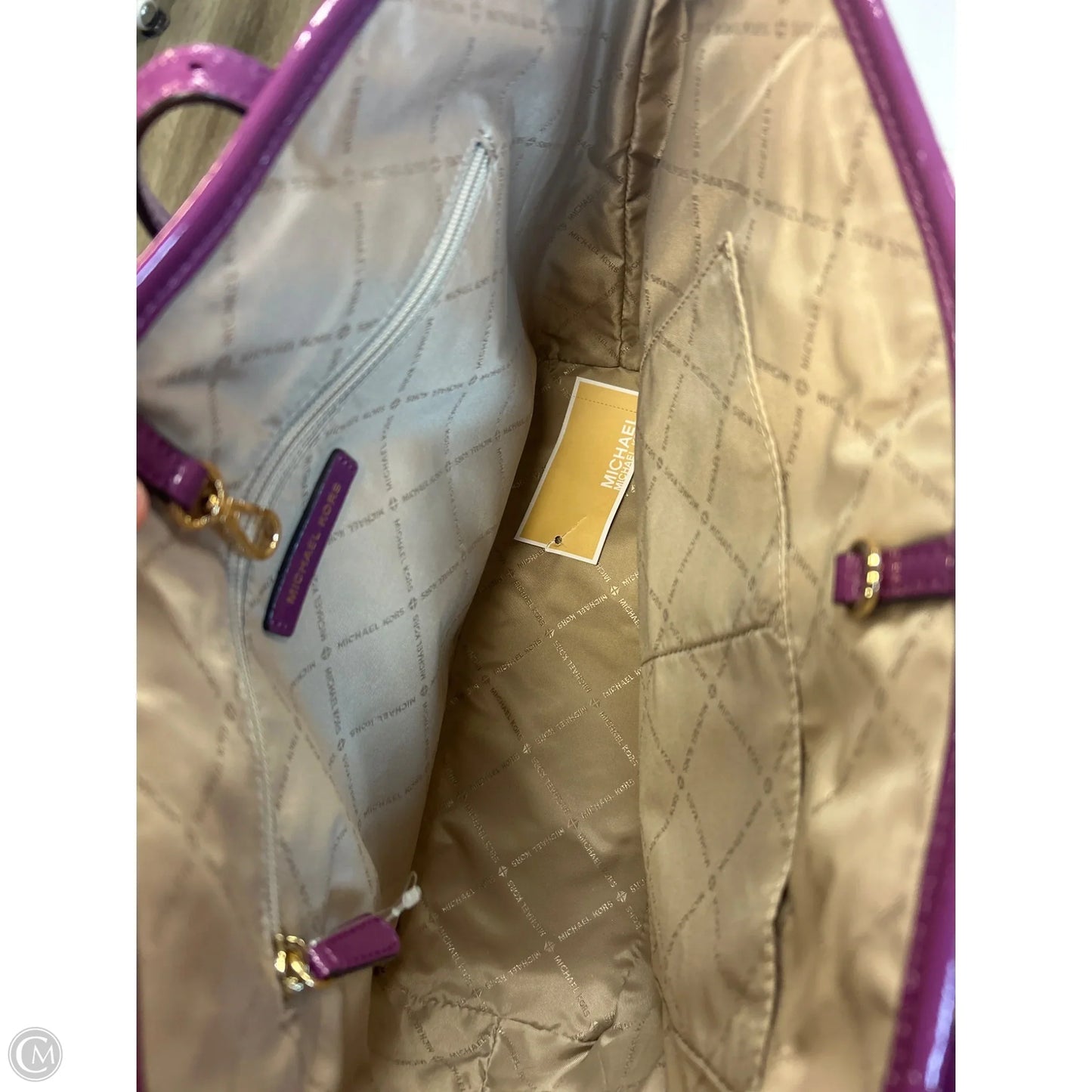 Handbag Designer By Michael Kors, Size: Large