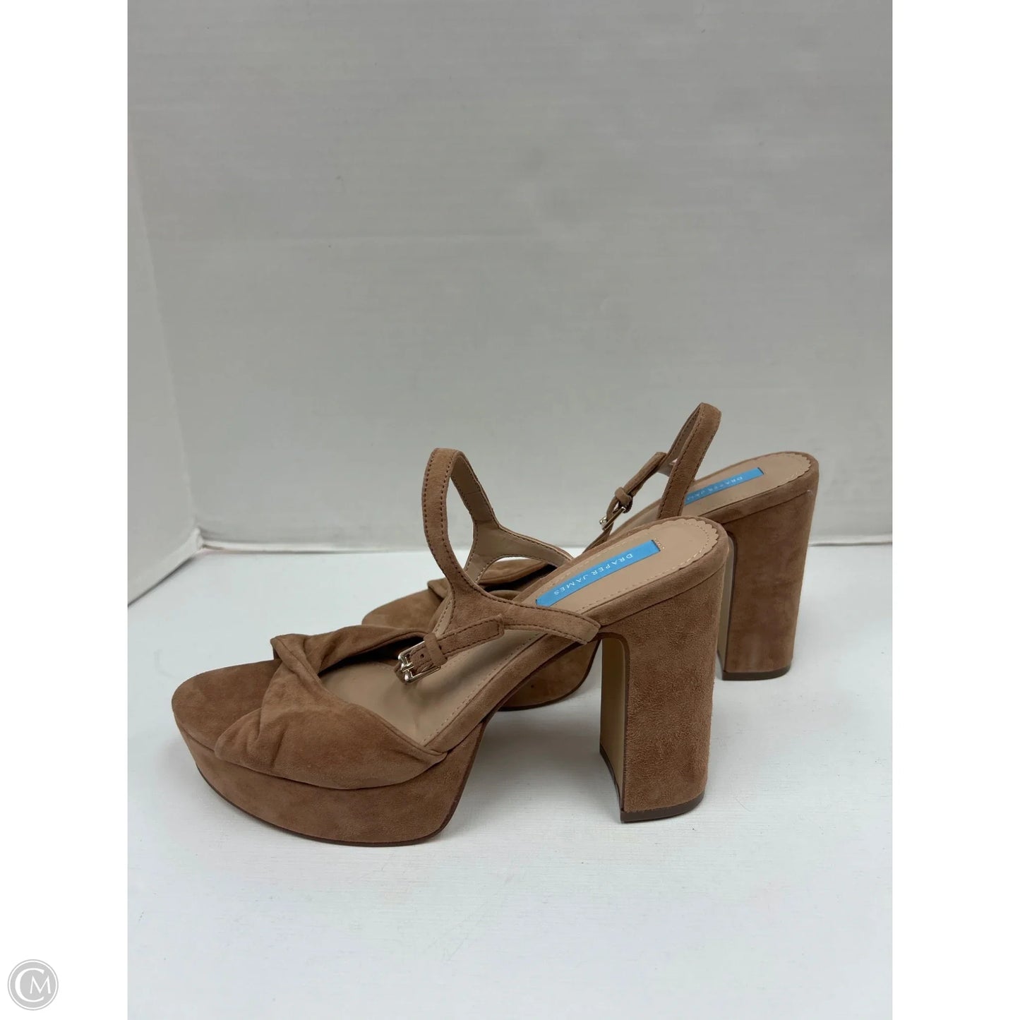 Shoes Heels Block By Draper James In Beige, Size: 10