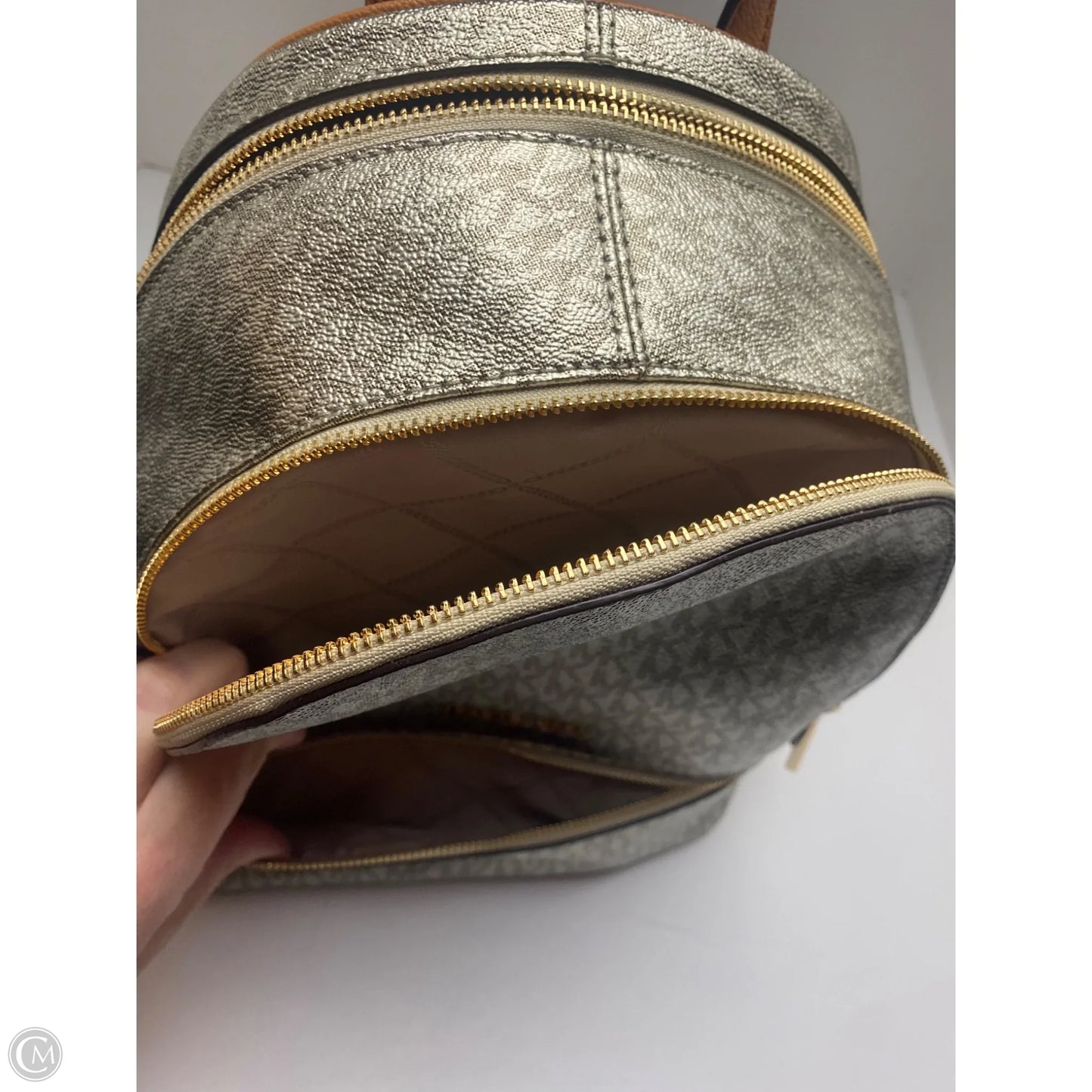 Backpack Designer By Michael Kors, Size: Large