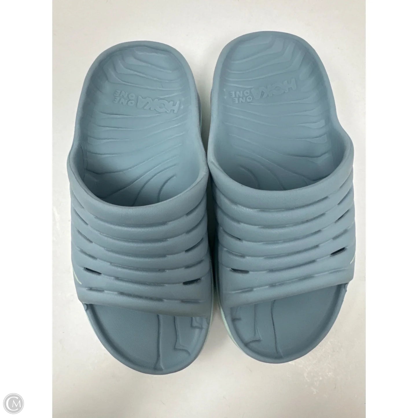 Sandals Flats By Hoka In Blue, Size: 8.5